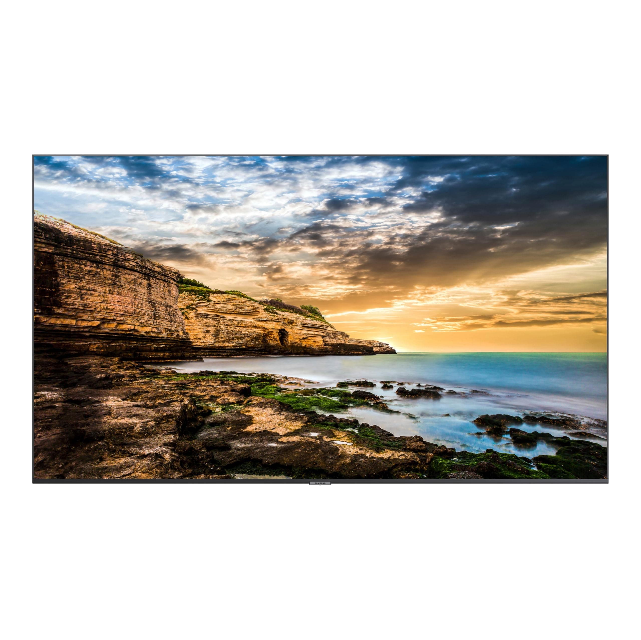 75” QET Series LFD Display with Integrated MagicInfo Lite Player, Crystal 4K Processor and UHD Resolution, 8ms Response Time, 300 nit, Home UI, Built-in Speakers, LH75QETEPGCXGO