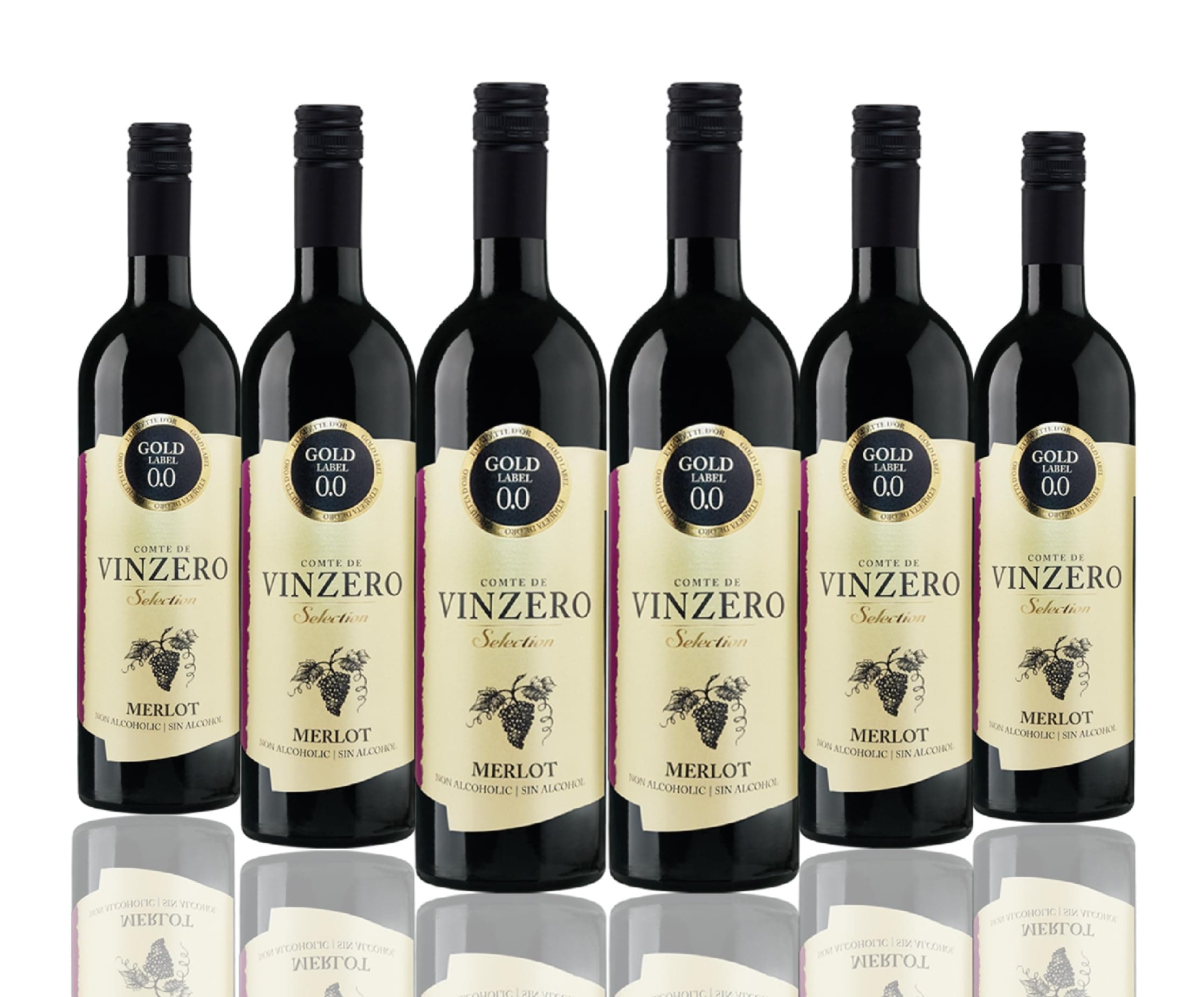 VINZERO PREMIUM RED NON-ALCOHOLIC WINE 750ML