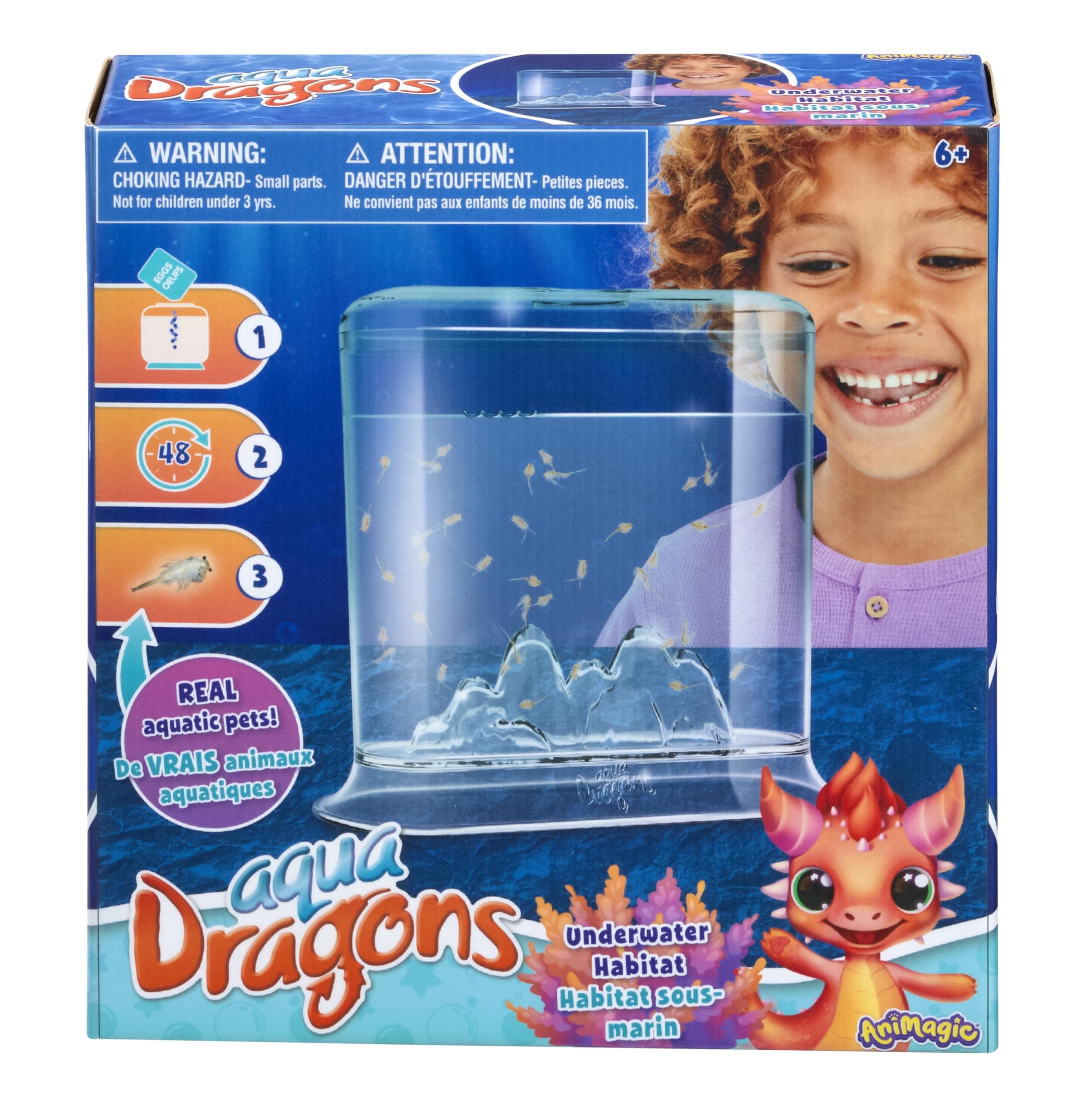 Animagic Aqua Dragons Hatch 'n' Grow Basic Tank