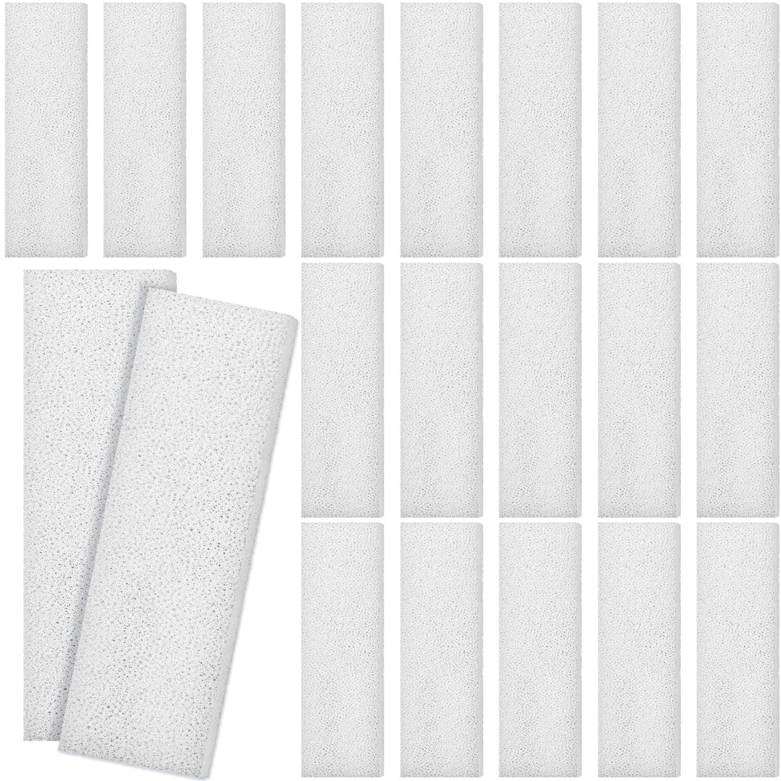 Nosiny 20 Pieces Filter Sponge Foam Filter Filter Pad Aquarium Filter Accessories Compatible with Fluval U3 for Aquarium