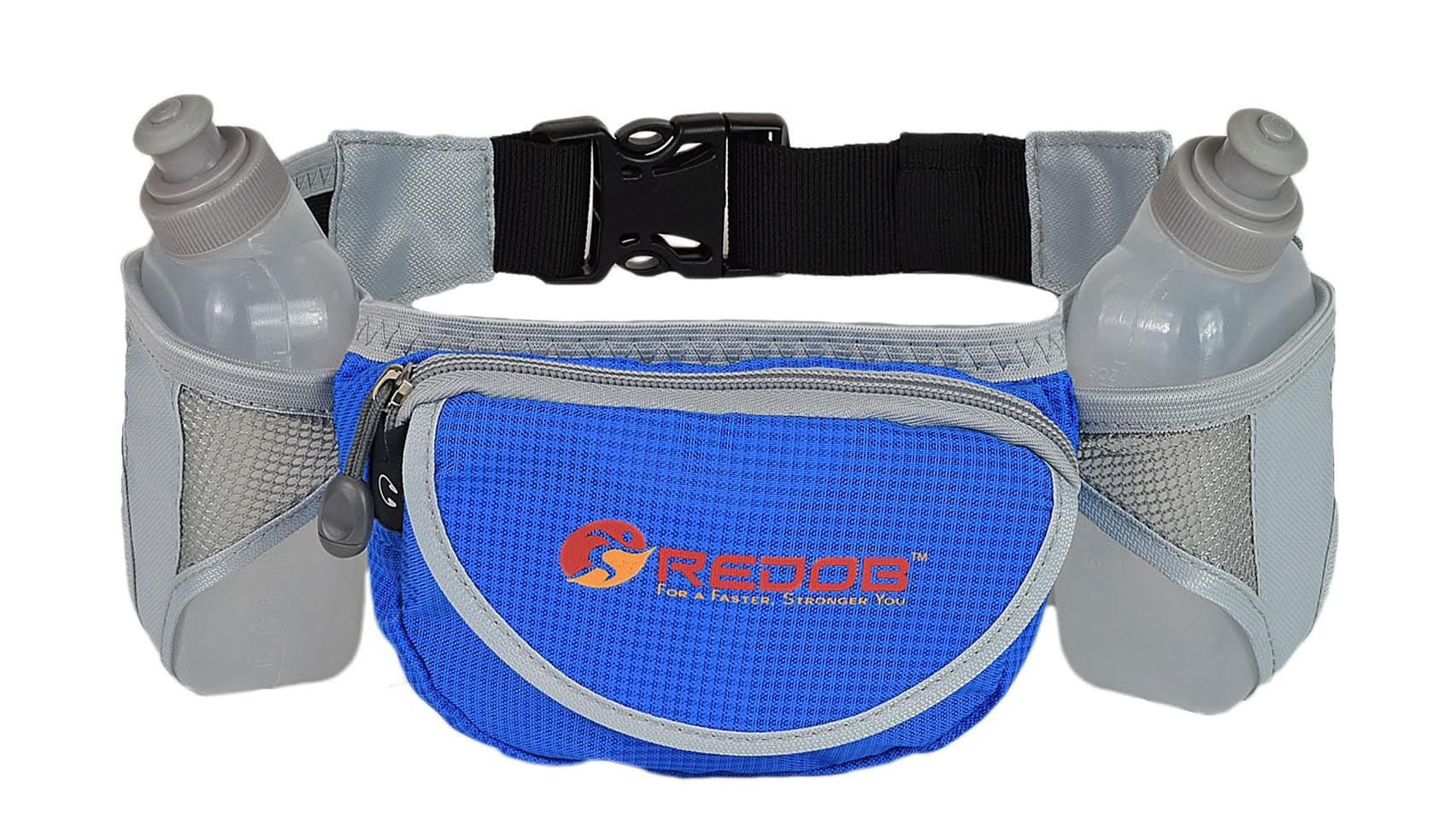 Running Hydration Belt ~ With 2 bottels included 10 Oz Each ~ Perfect Fuel Belt ~ Runners Waist Pack by