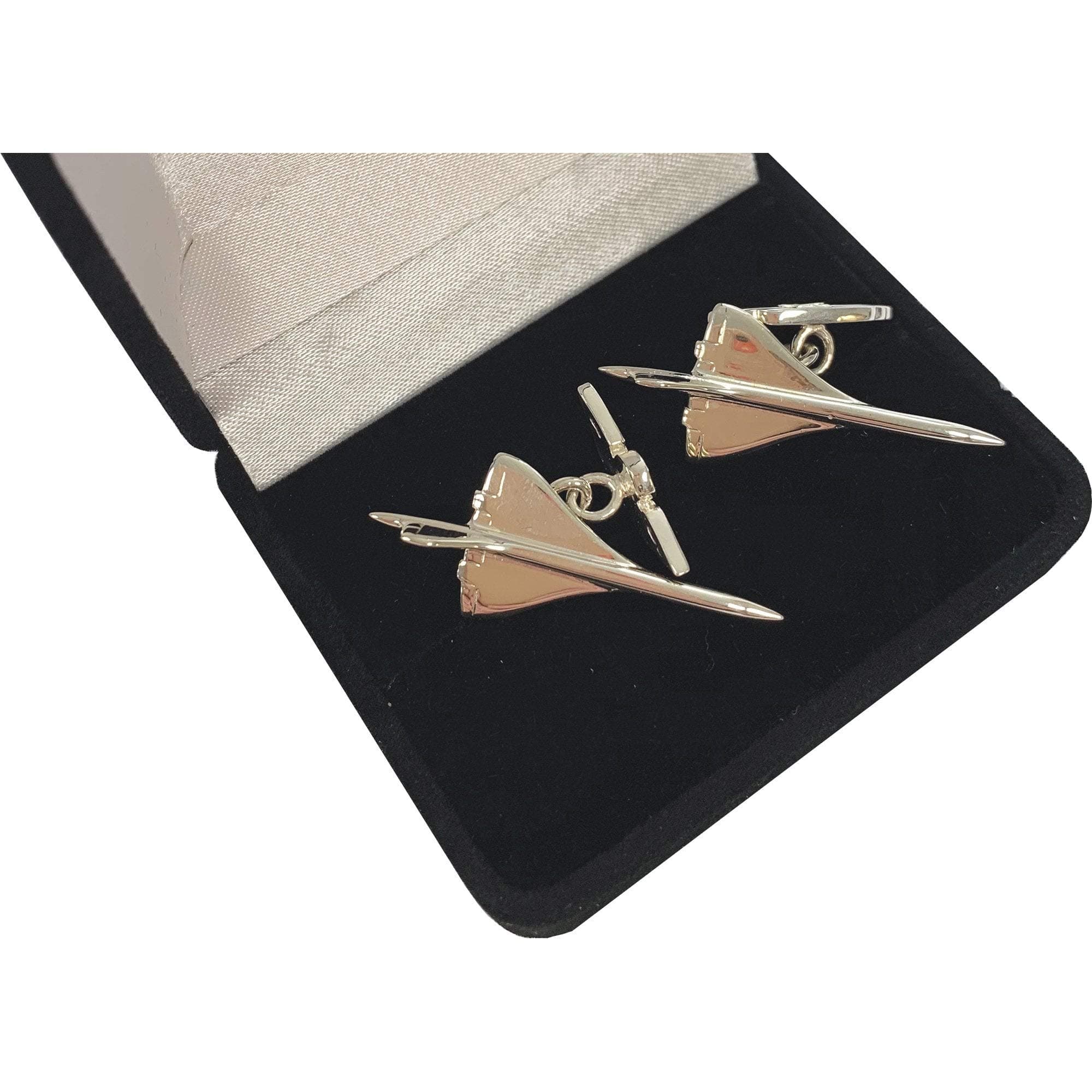 Clivedon Sterling Silver Cufflinks - Concorde