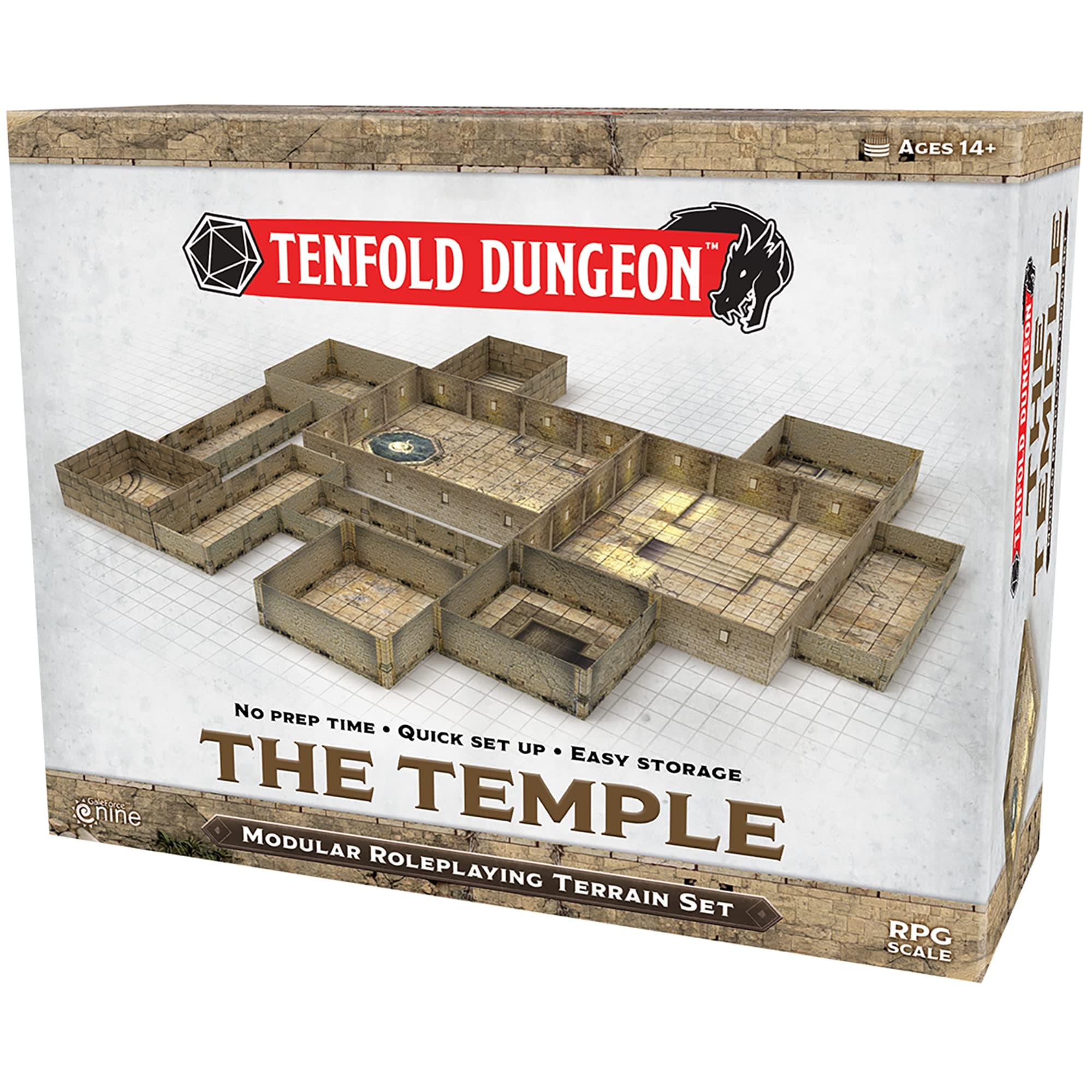 Gale Force Nine Tenfold Dungeon: The Temple