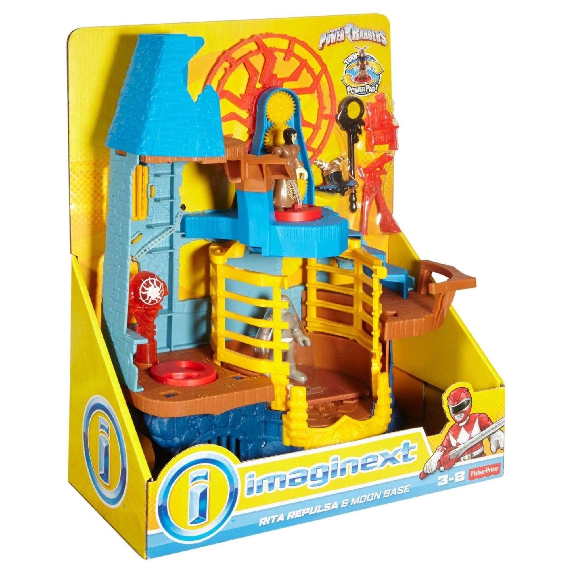 Imaginext Power Rangers Rita Repulsa and Moon Base