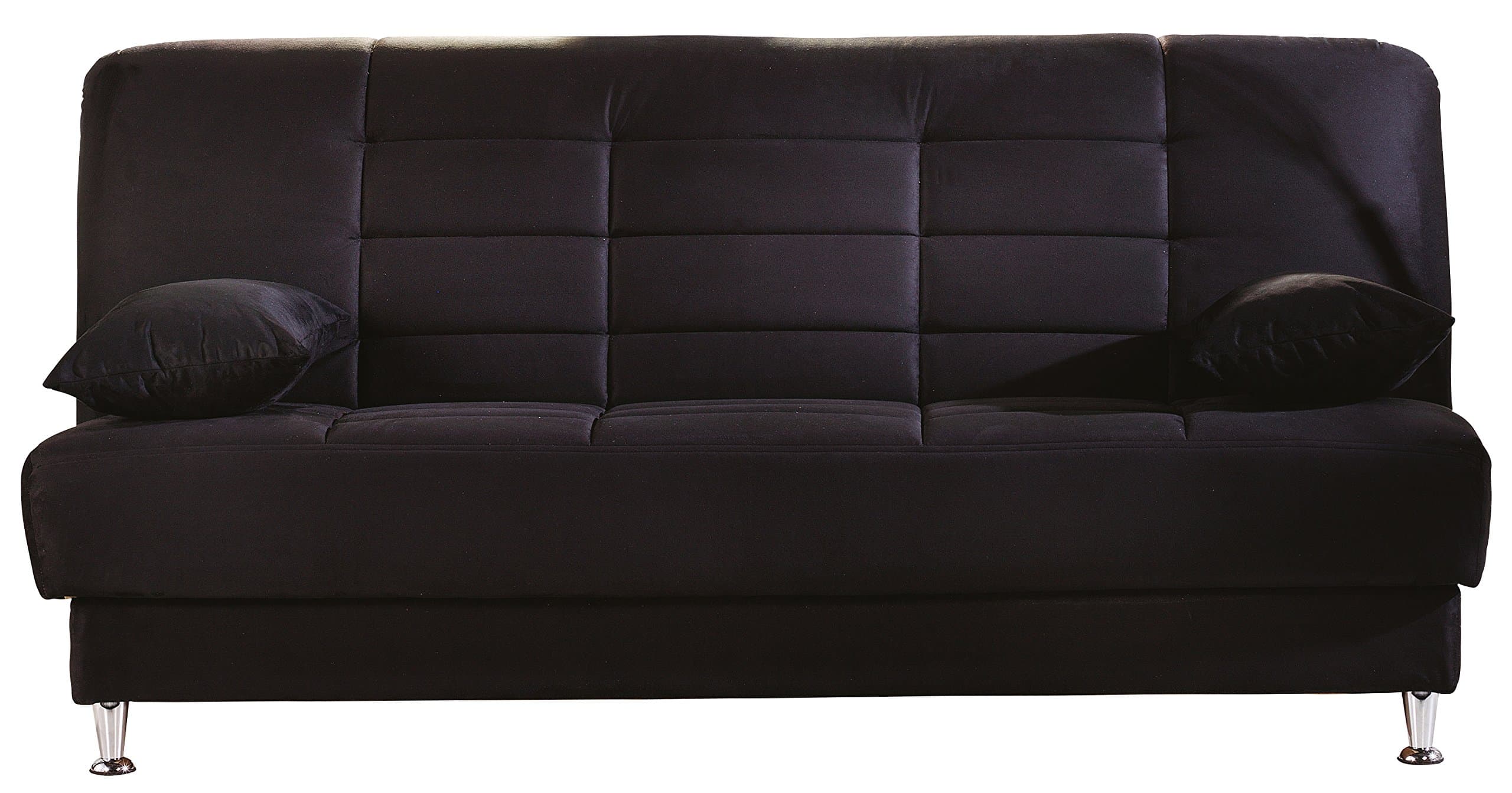Istikbal Vegas Sleeper Sofa Color: Black