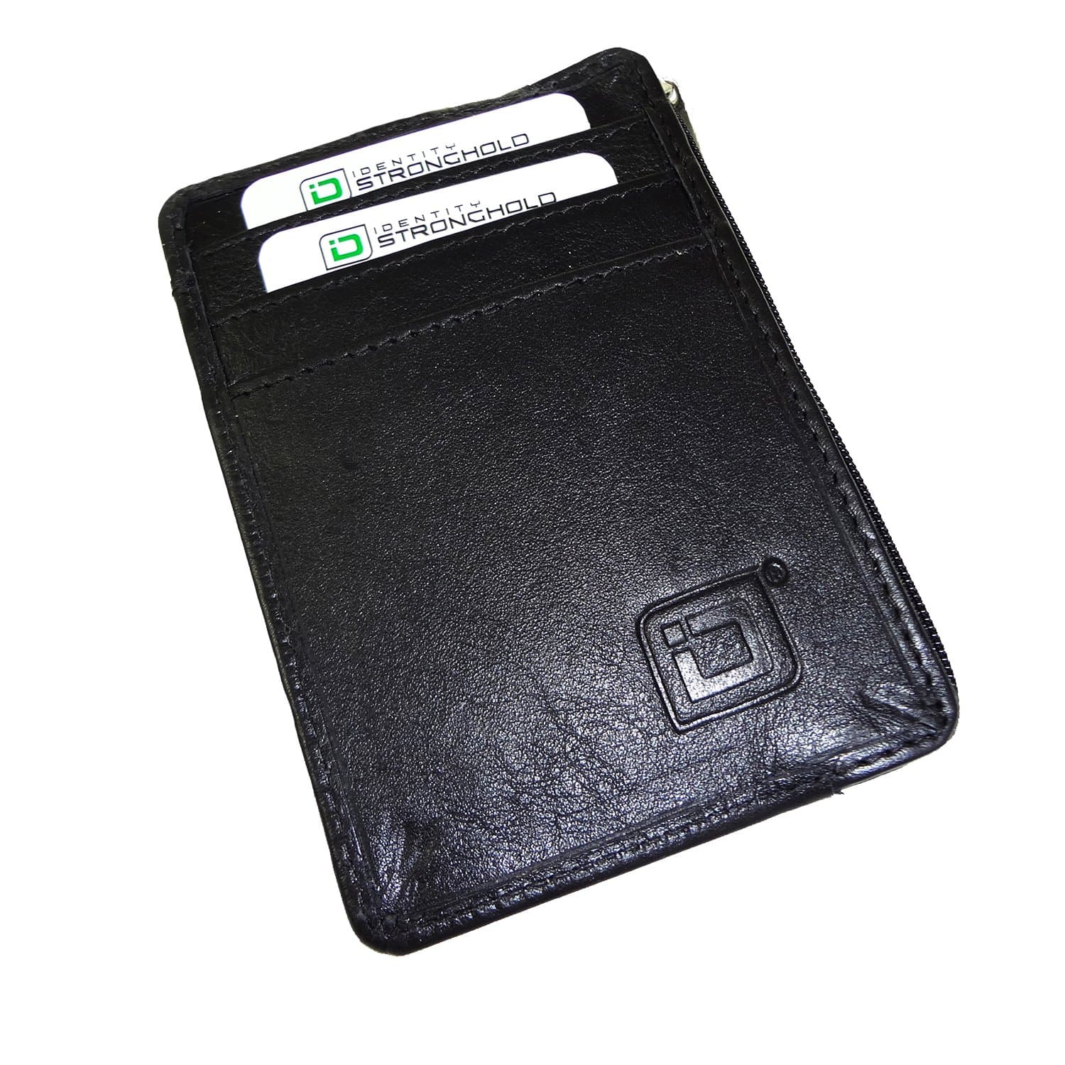 Identity Stronghold RFID Blocking Mini Wallet - Black