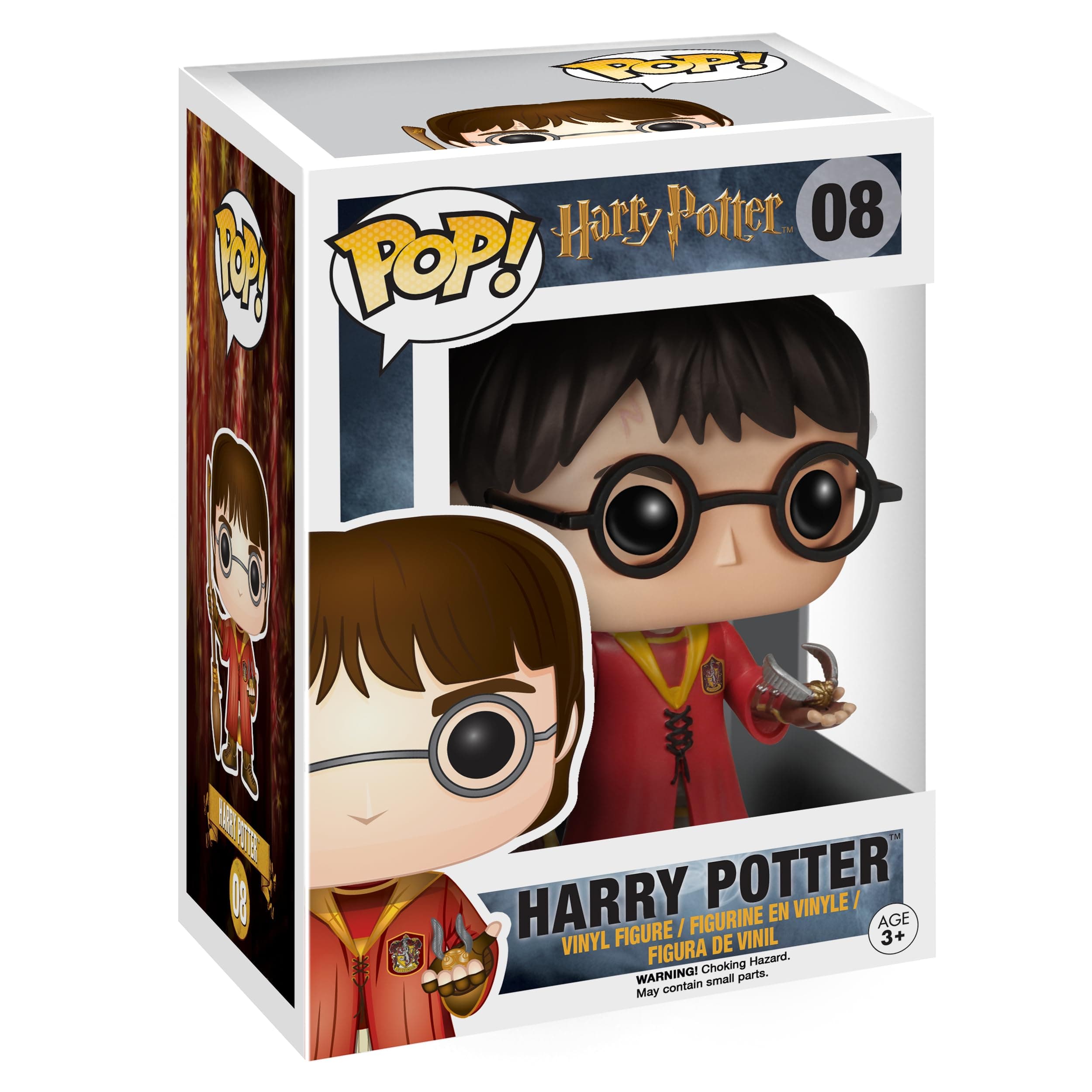 Funko Pop! Movies: Harry Potter - Quidditch Robes - Collectable Vinyl Figure - Gift Idea - Official Merchandise - Toys for Kids & Adults - Harry Potter Fans - Model Figure for Collectors and Display