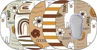 Glucomart Adhesive Patches for Dexcom G6 – Maximum Strength CGM Patches, Waterproof & Hypoallergenic (Llama Variety Pack) (G6)