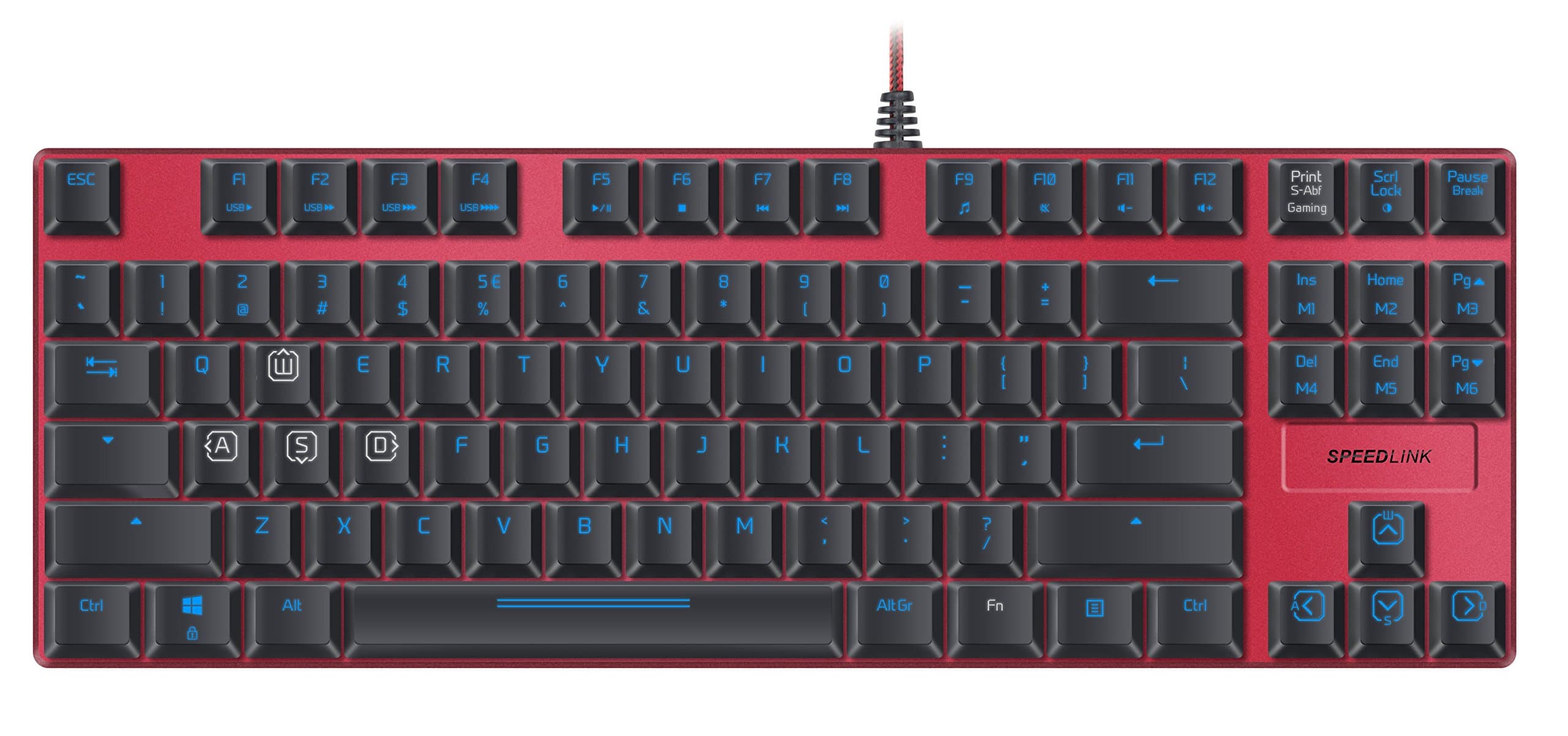 SpeedlinkGaming Keyboard Illuminated Mechanical Gaming Keyboard