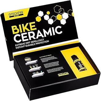 Bike Ceramic Kit, 4-Piece | Includes Frame Prep Spray, Ceramic Protector, Applicator and Microfiber Cloth, Extreme Dirt Repellent, Chemically-Bonding Coating, Up to 2 Years Protection