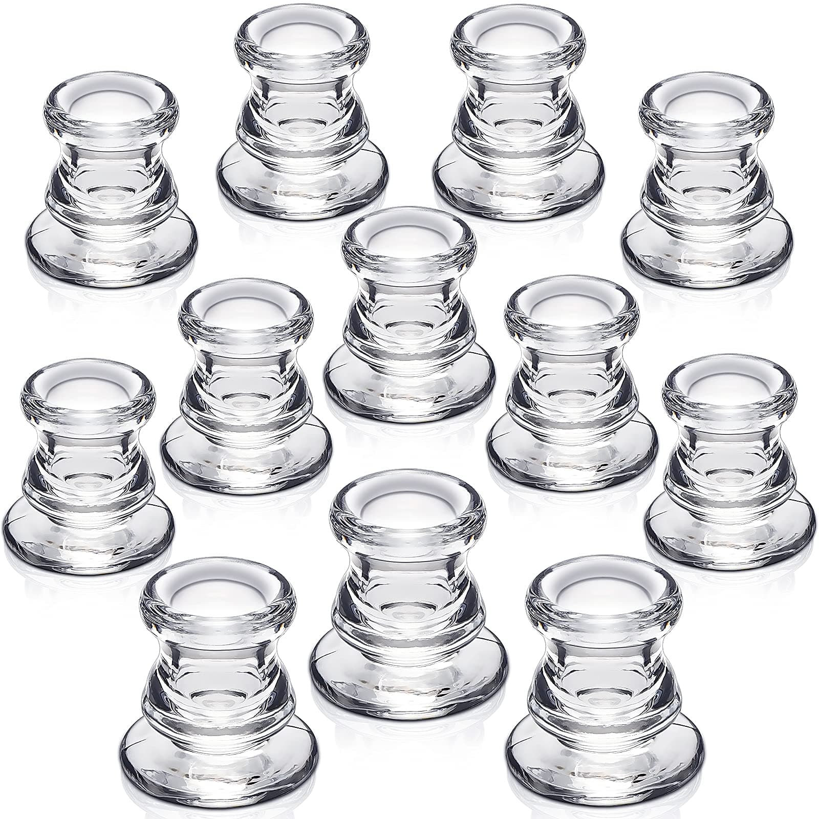 NITIME Candlestick Holders - 12PCS