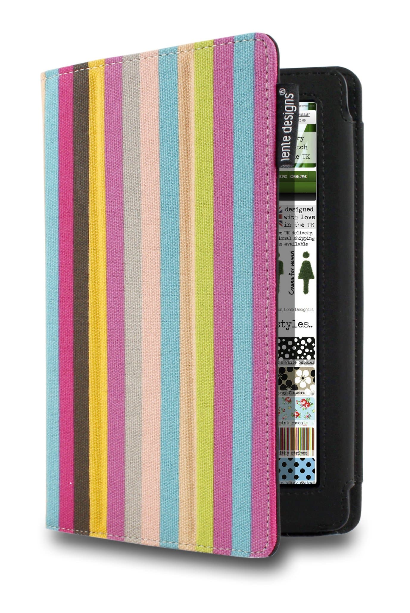 Amazon Kindle Fire (not the HD) cover / case in 'Candy Stripes' design