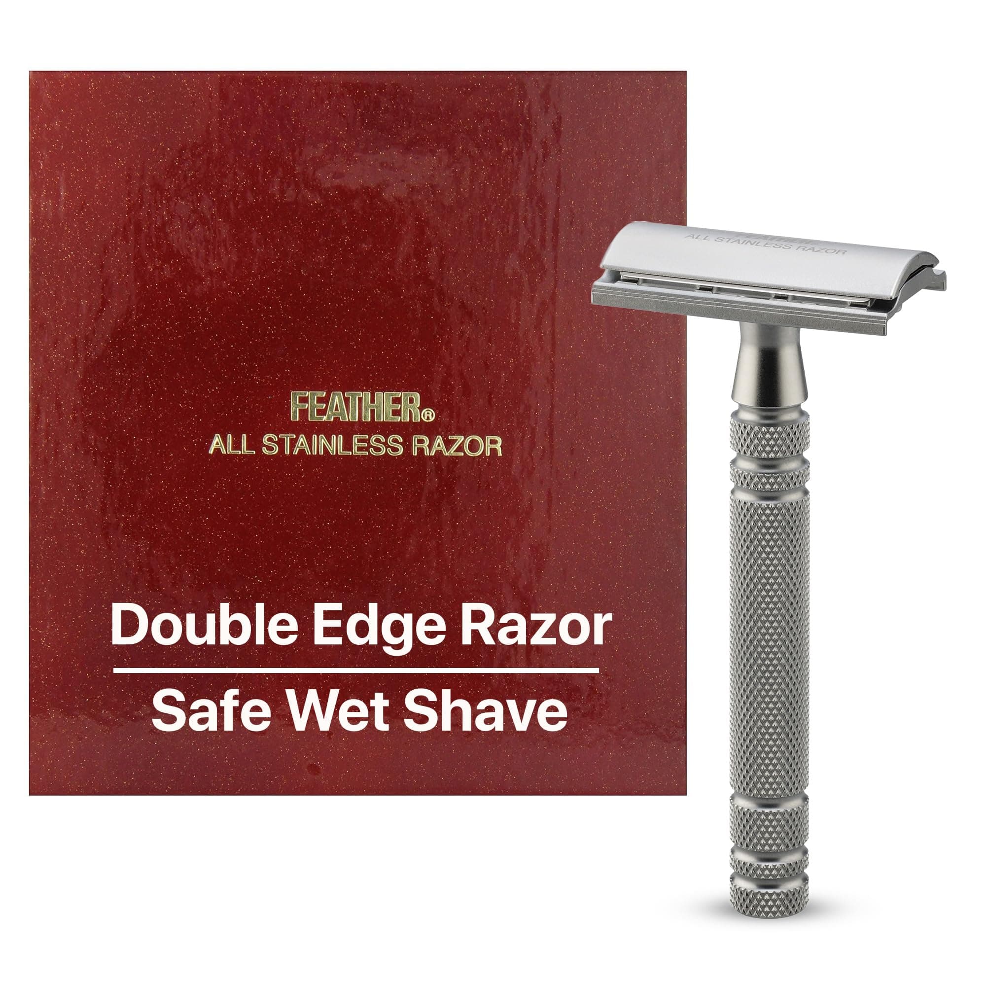 Stainless Steel Double Edge Razor AS D2