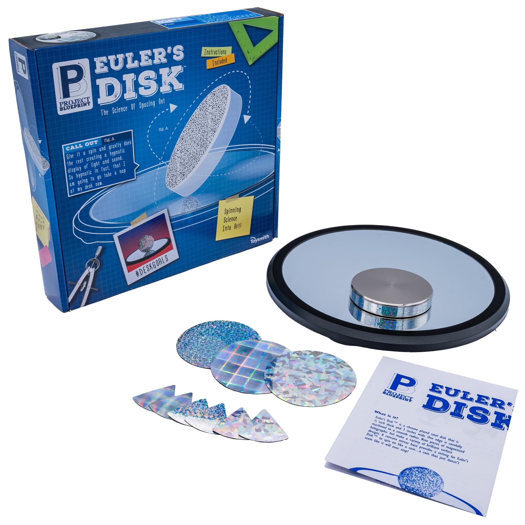 toysmith euler's spinning disk (Multi color)