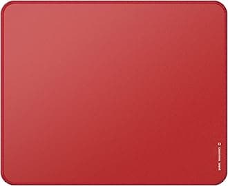 Pulsar Gaming Gears eSports Gaming Mouse Pad, Medium 33cm x 26cm, ParaControl V2 Low Friction Hybrid Anti-Slip Domestic Authentic - Red