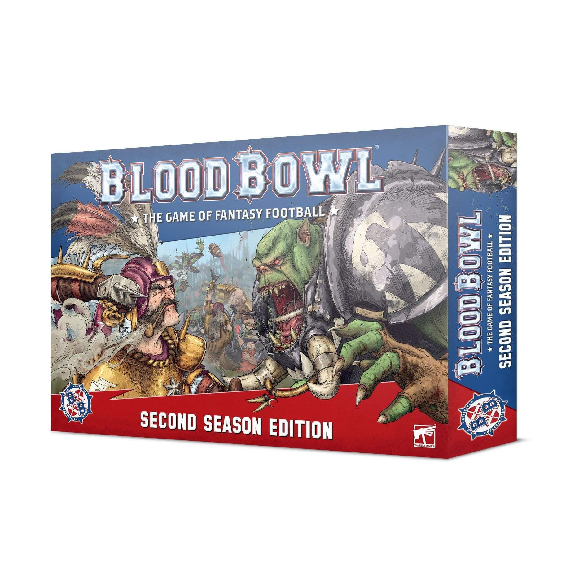 Games Workshop Blood Bowl Second Season Edition Box Set, Blue