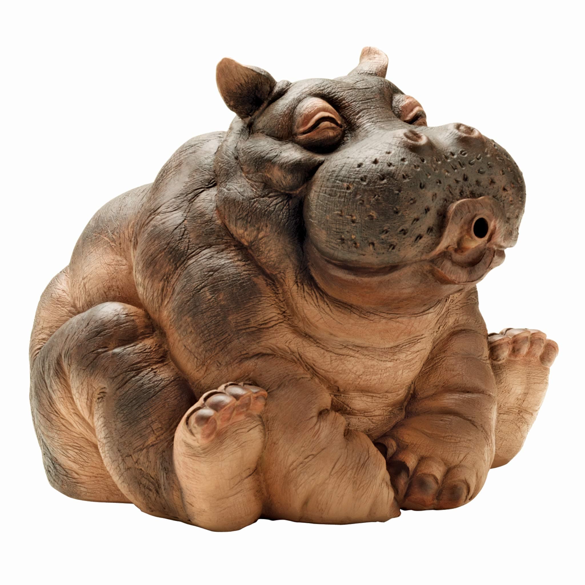 - Design Toscano Hanna, the Hippo Spitter Piped Statue