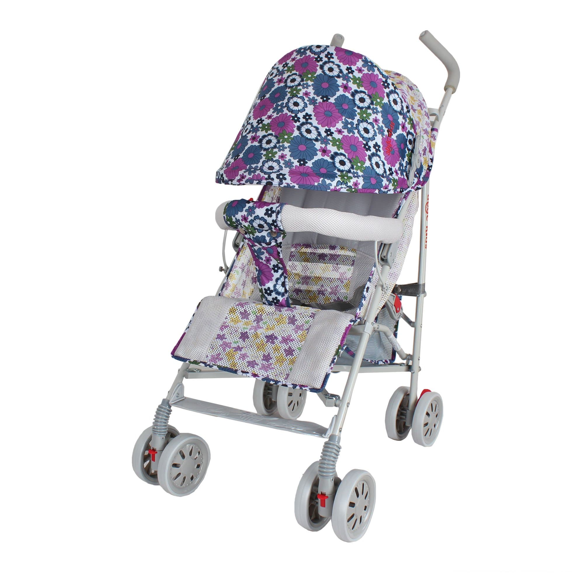 Abdc Kids Baby Stroller, White
