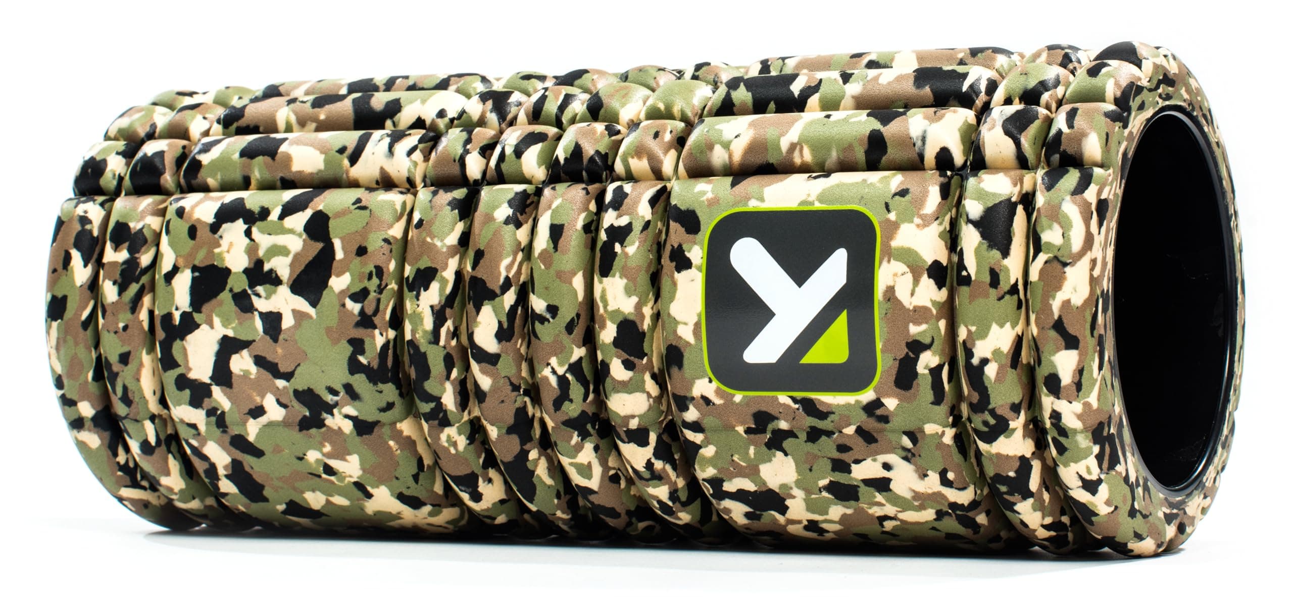 TriggerPoint Grid Foam Roller - Multi-Density Exterior, Rigid Core - Trusted by Therapists and Athletes - Standard Density, Includes Online Instructional Videos