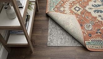 Mohawk Home Dual Surface Felt Non Slip Rug Pad, 5' x 7', 1/4 Inch Thick, Safe for All Floors