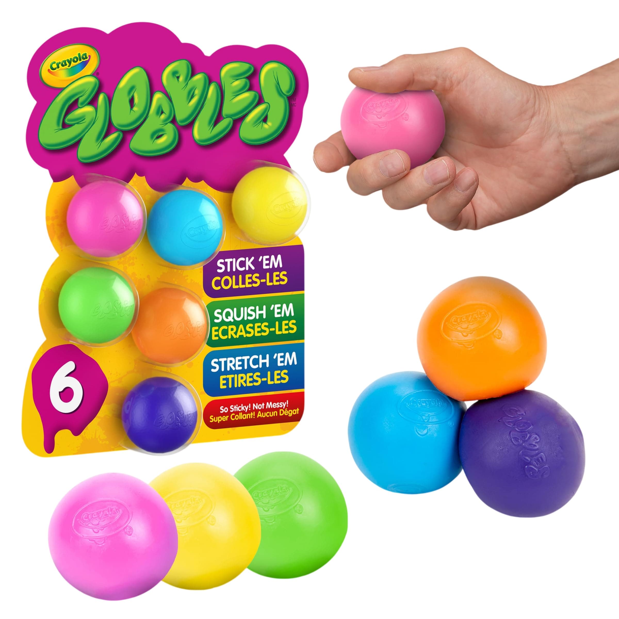 Crayola Globbles, Multi-Colour, Cy74-7294
