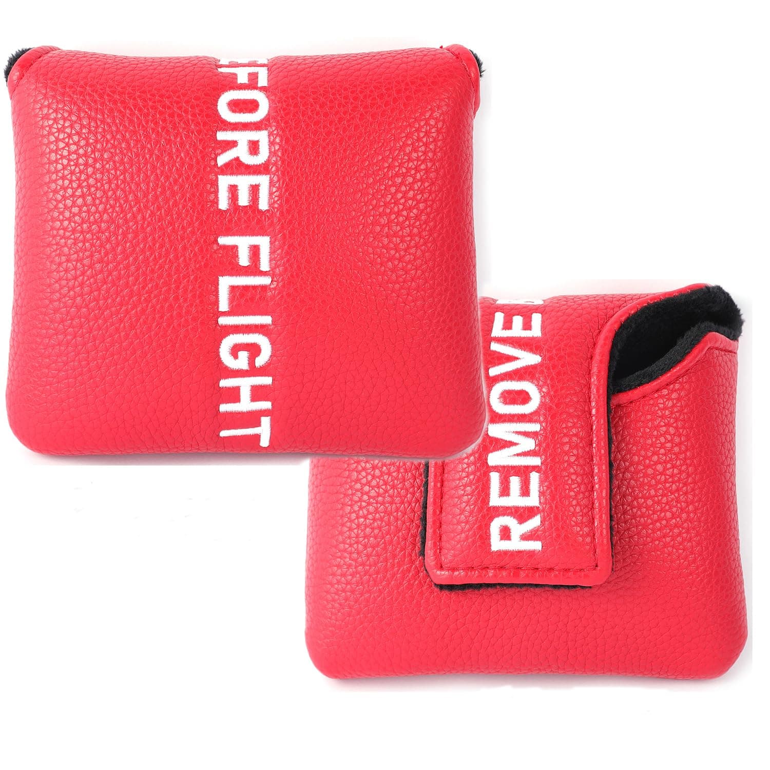SHABIER Golf Head Cover with Remove Before Flight Design for Golf Club