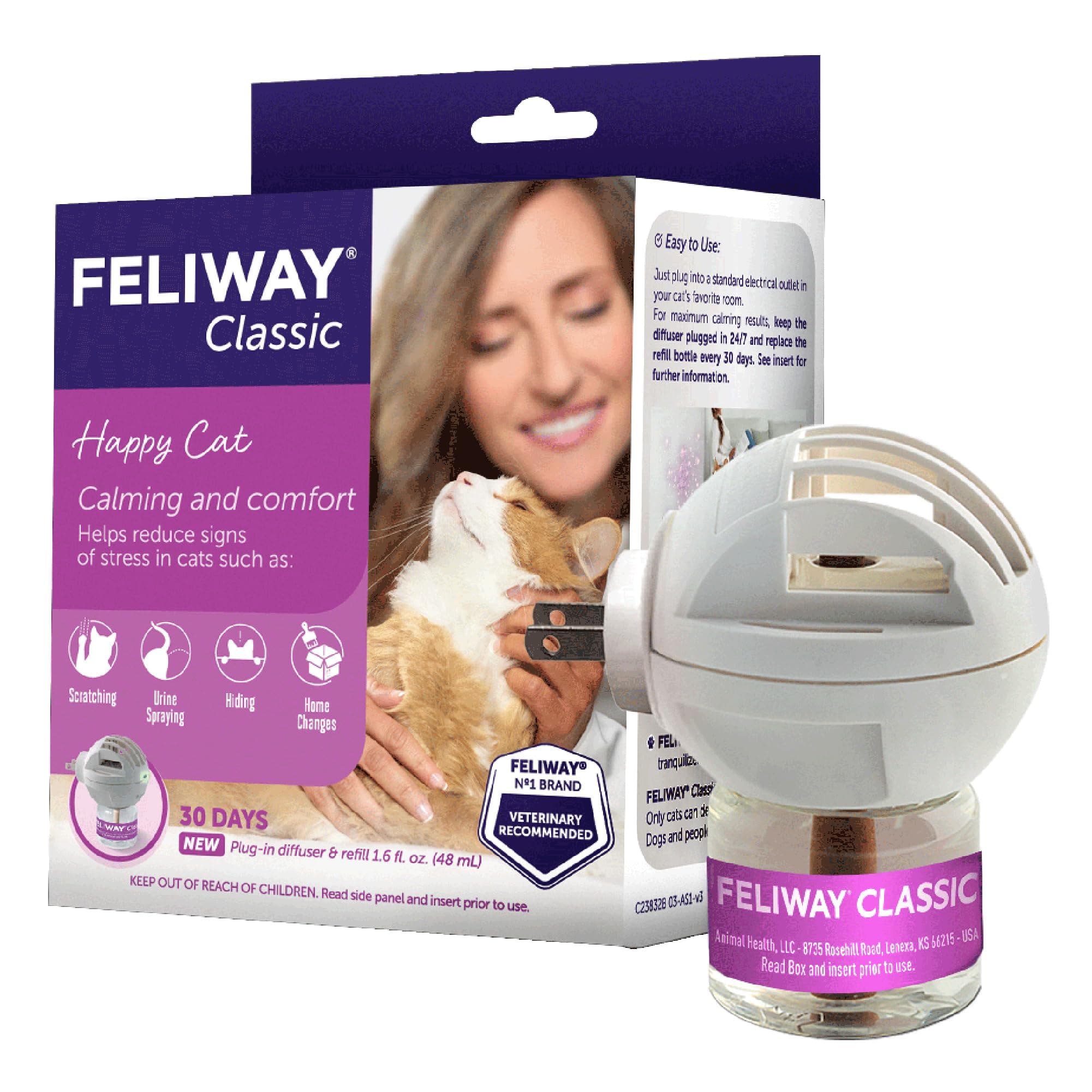 Ceva Feliway Classic Diffuser + Refill 48ml