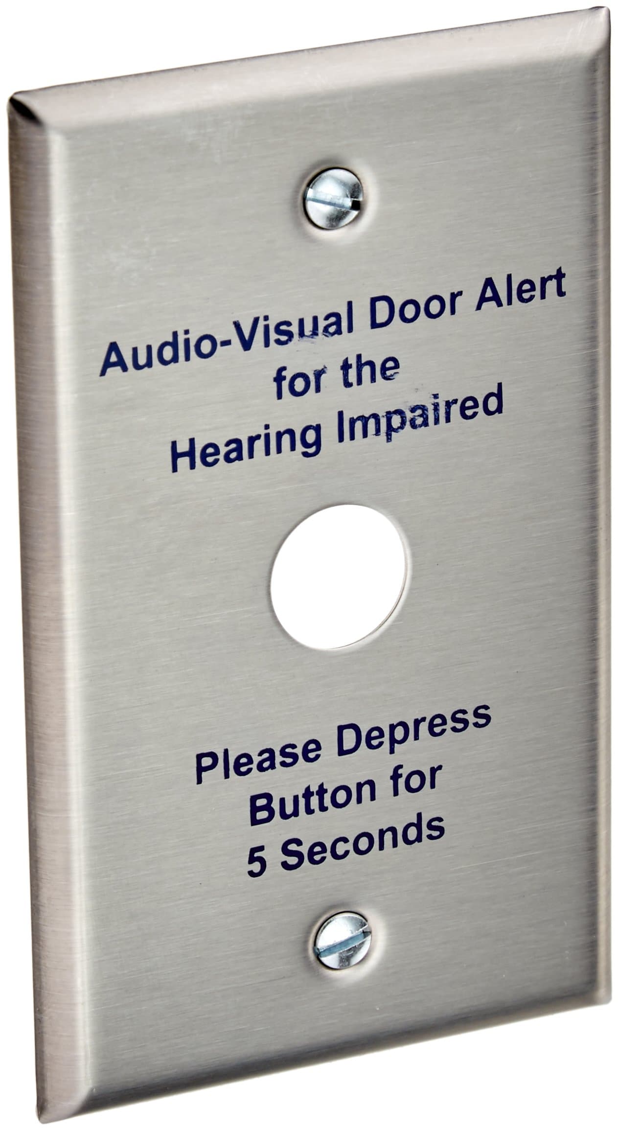 Edwards Signaling 147-10 Push Button Mounting Plate