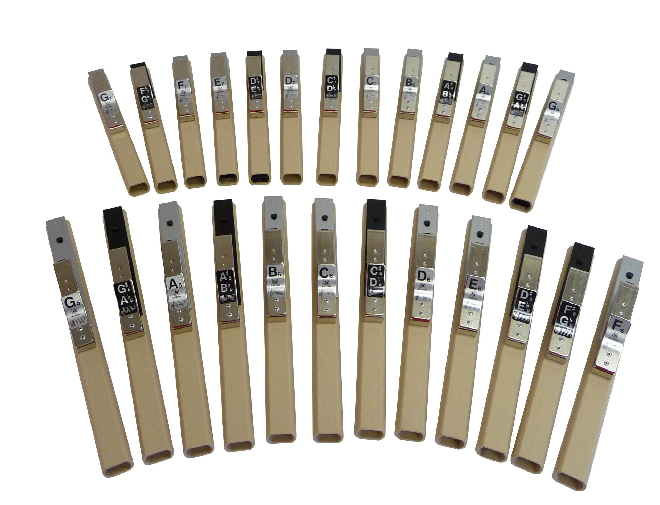 Suzuki Musical CM-25 Chimettes 2 Octave Set