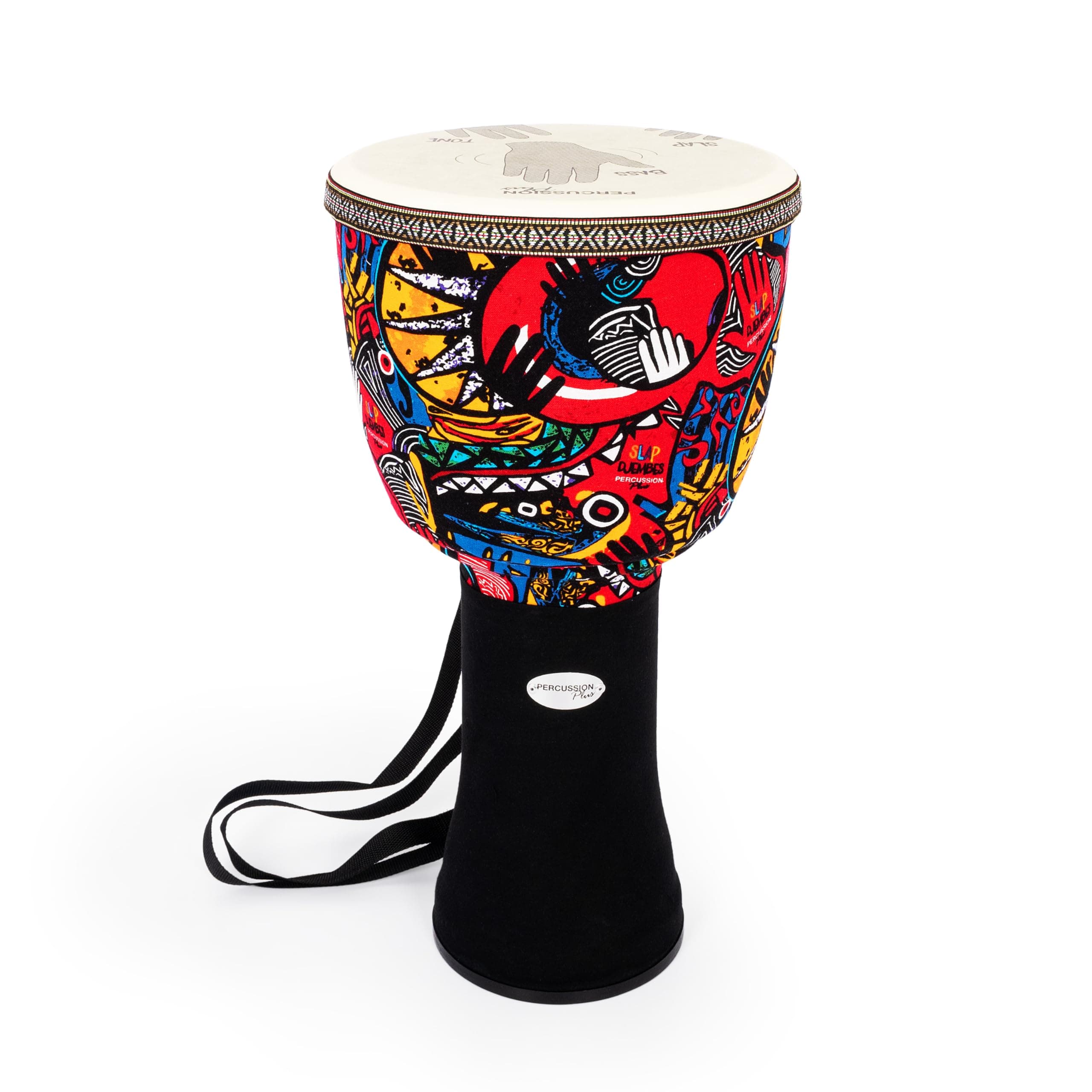 Percussion Plus Slap Djembe - Carnival, pre-tuned 12" head