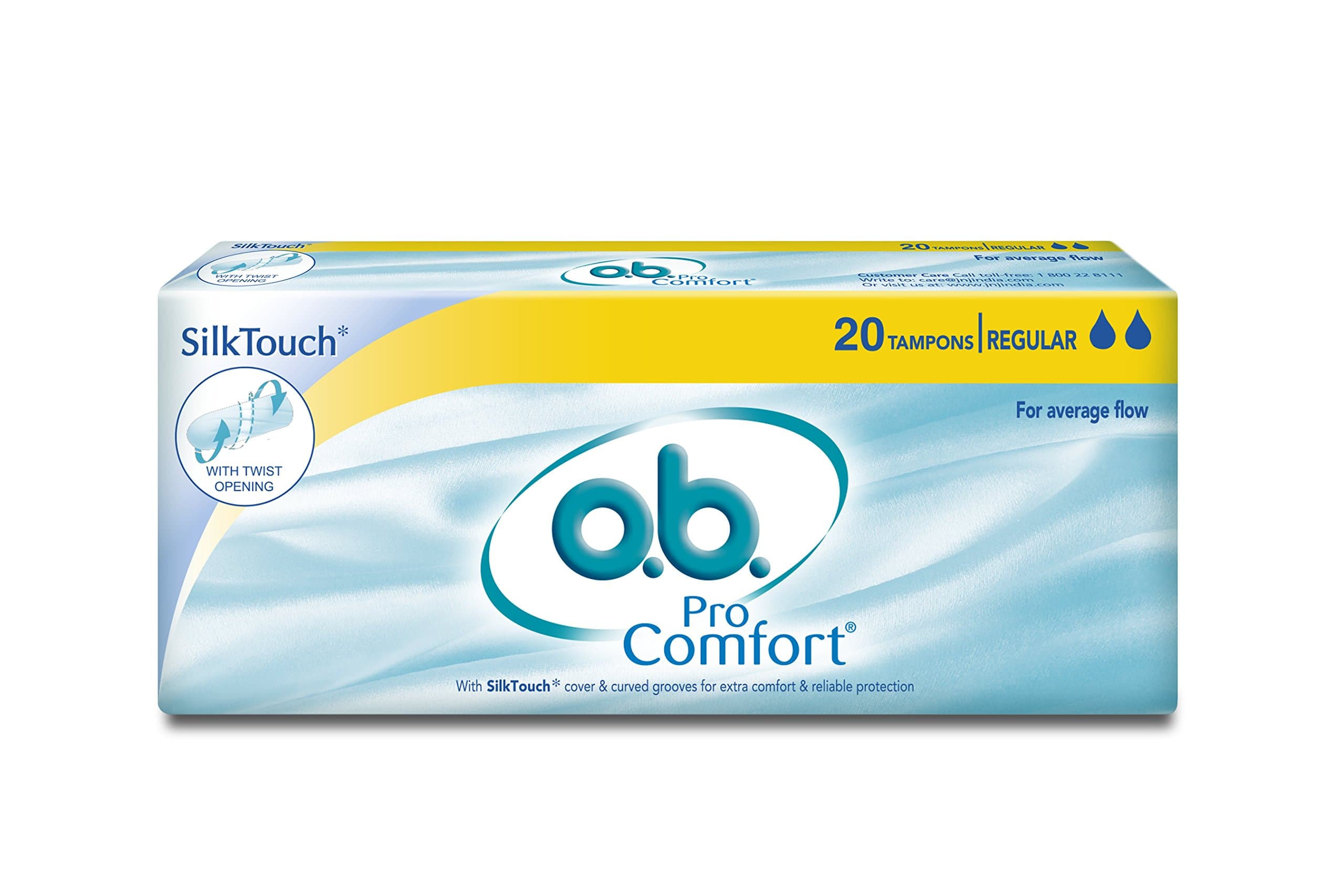 O.B. O.B Tampons for Normal Flow - Regular (20 Count)