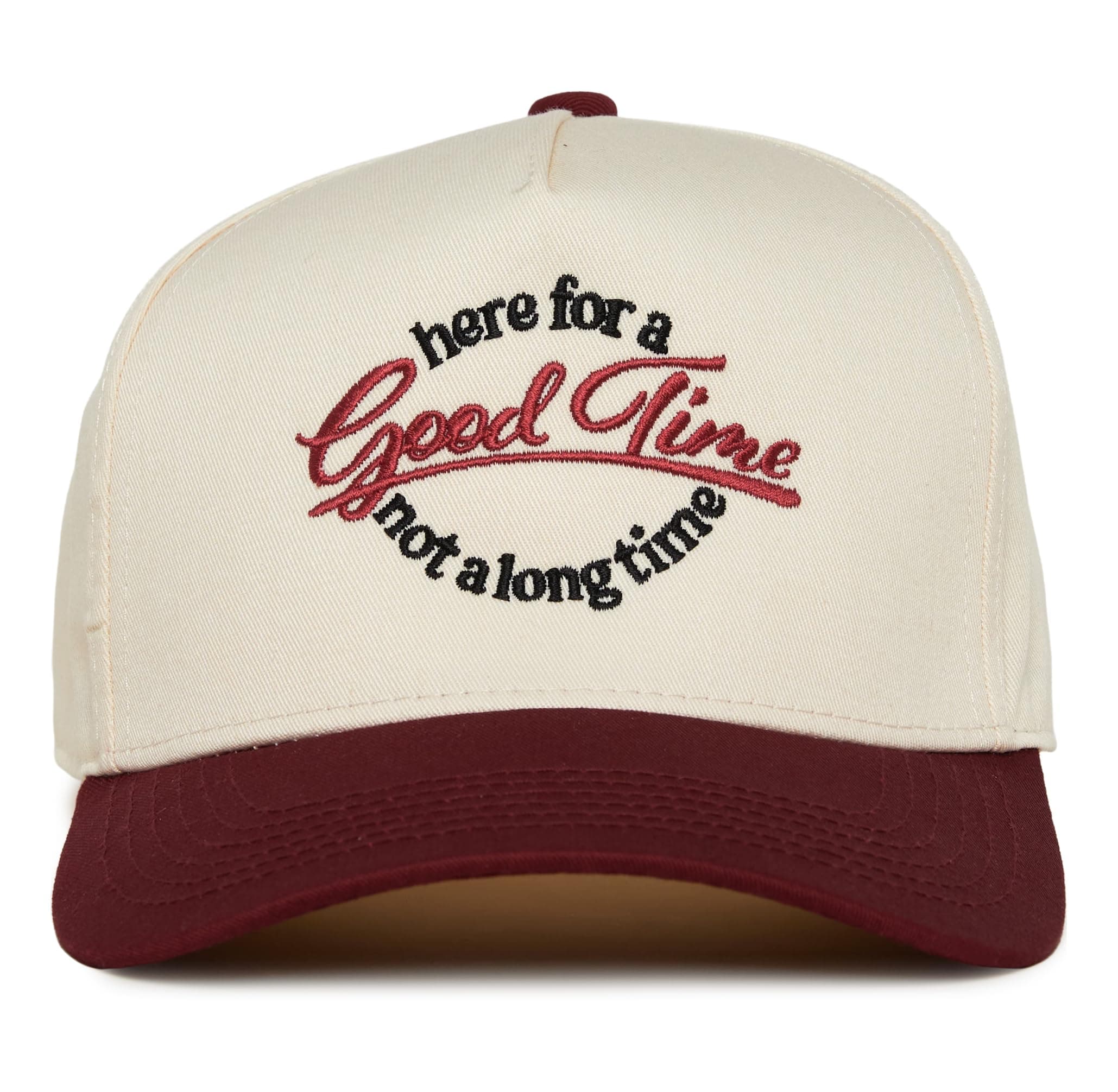 Funky Junque Vintage Canvas Snapback Hat - Adjustable 2 Tone Cap for Men Women - Put It On My, Cowboy, Girl Dad, Funny