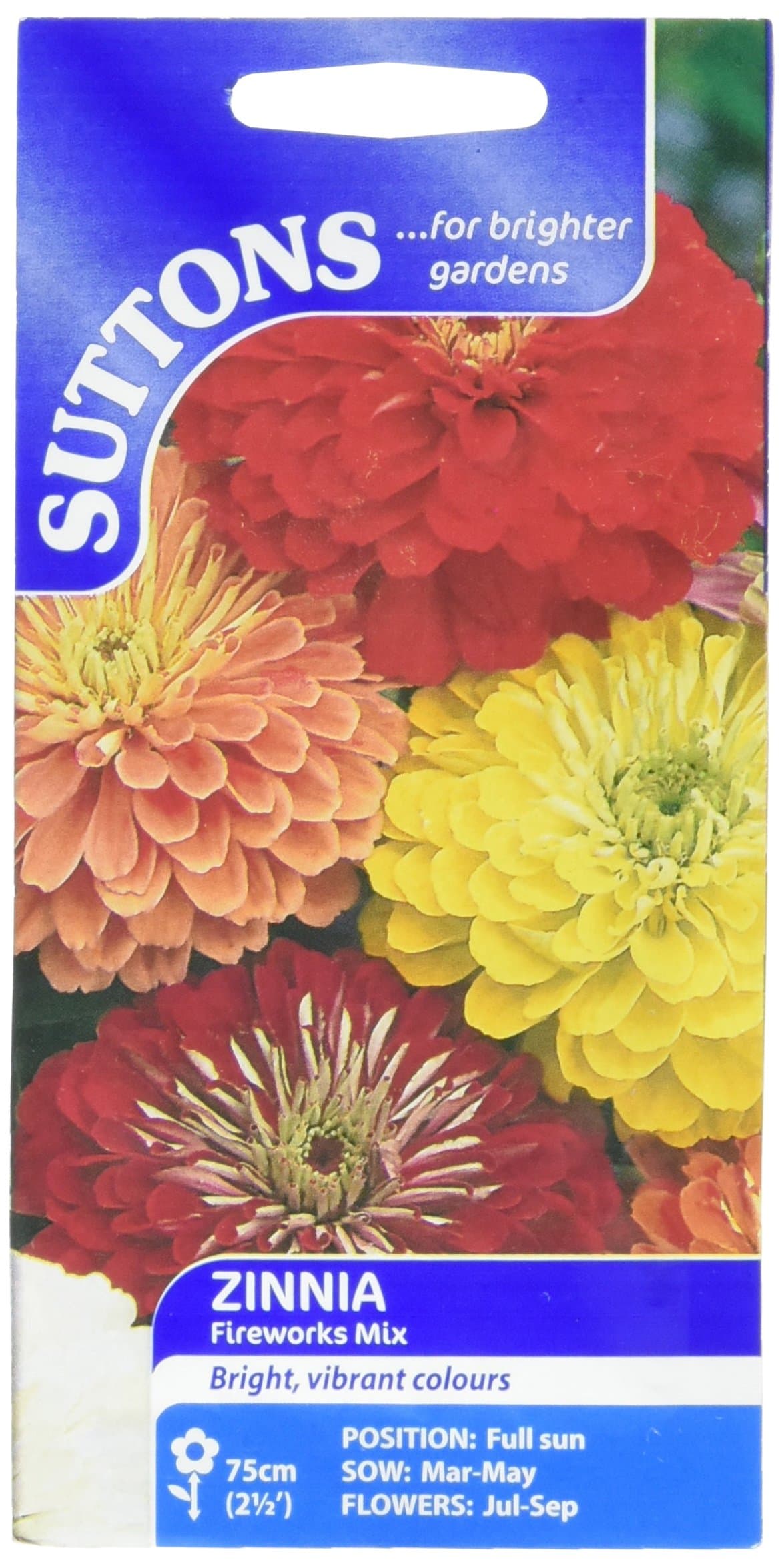 138708 Zinnia Fireworks Mix Seed
