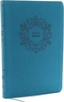 NKJV, Value Thinline Bible, Large Print, Turquoise Leathersoft, Red Letter, Comfort Print: Holy Bible, New King James Version
