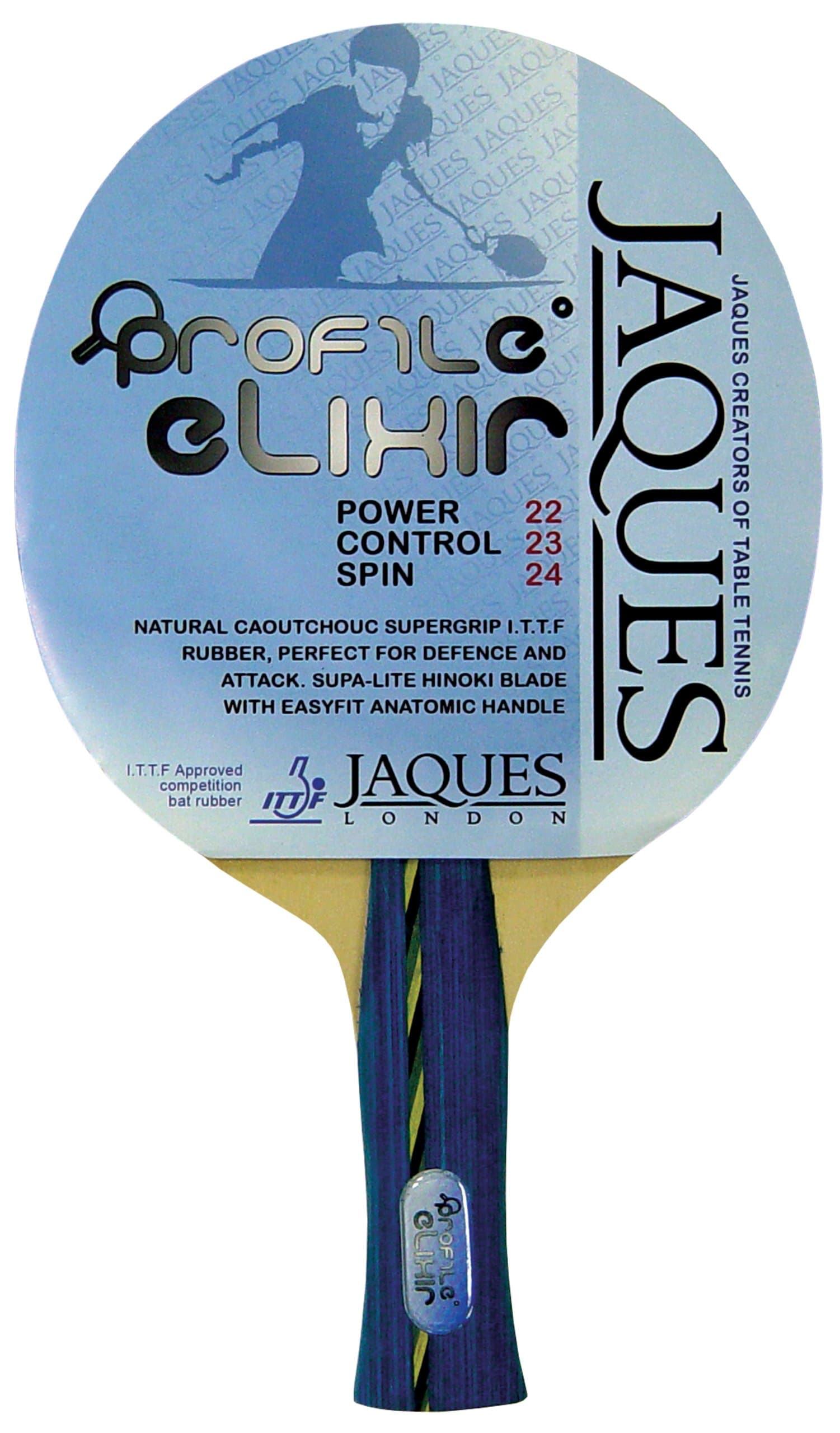 Ping Pong Paddle - Profile Elixir Table Tennis Bat