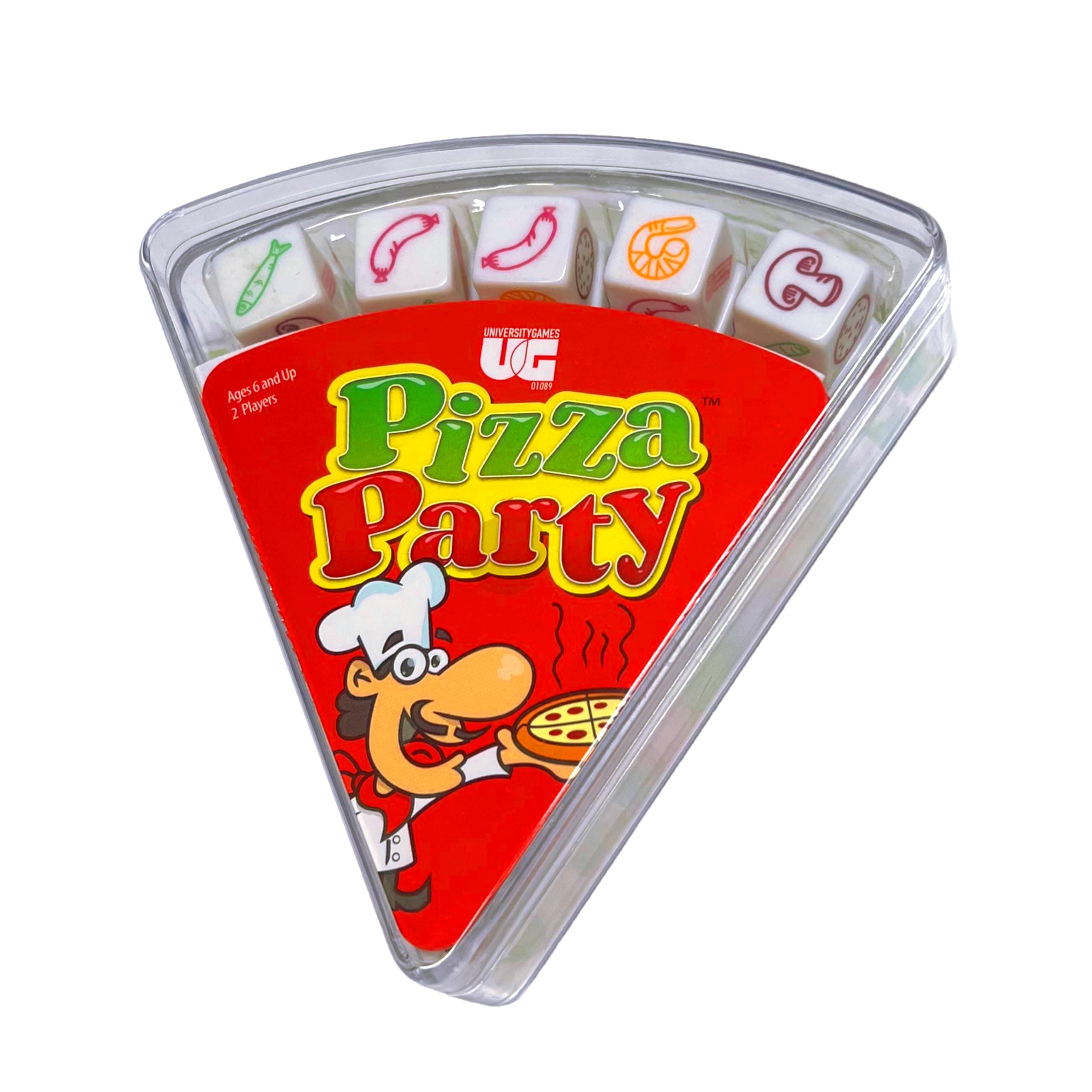 University Games Pizza Party Dice Game