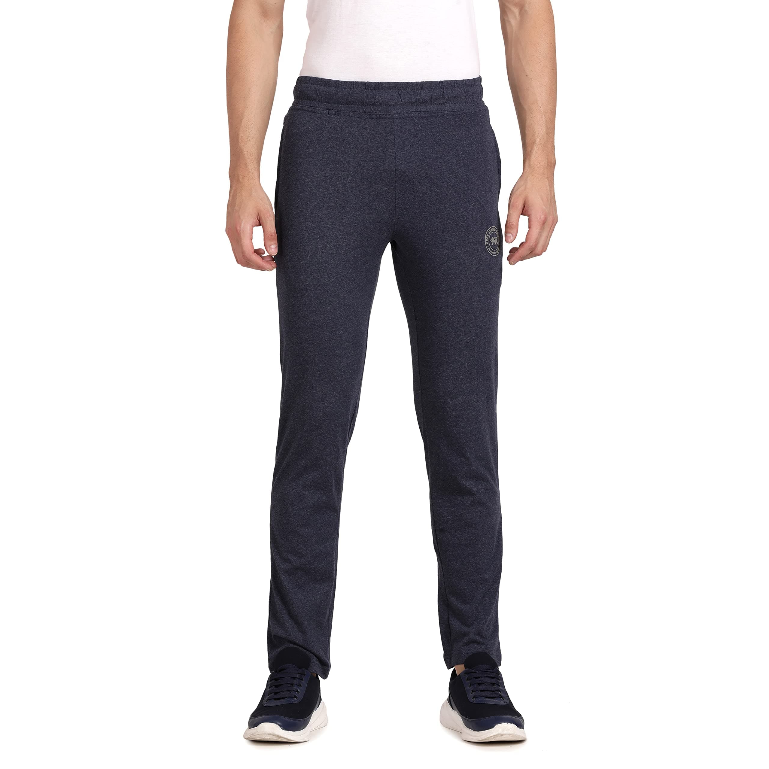 Men's Regular Fit Mid Rise Track Pant