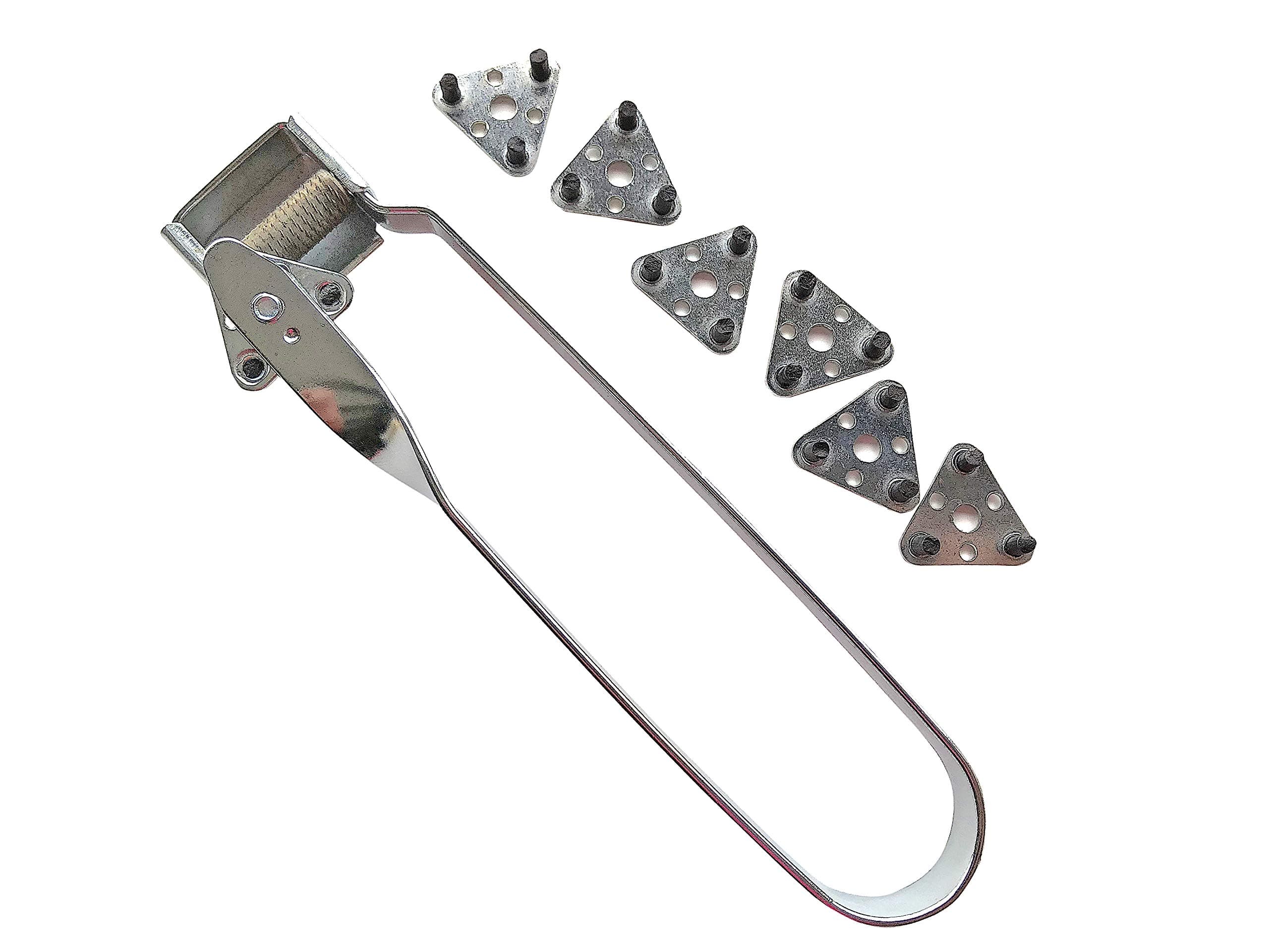 KCC Industries Heavy Duty Triple Flint Striker Set + 6 Replacement Long Lasting Flints