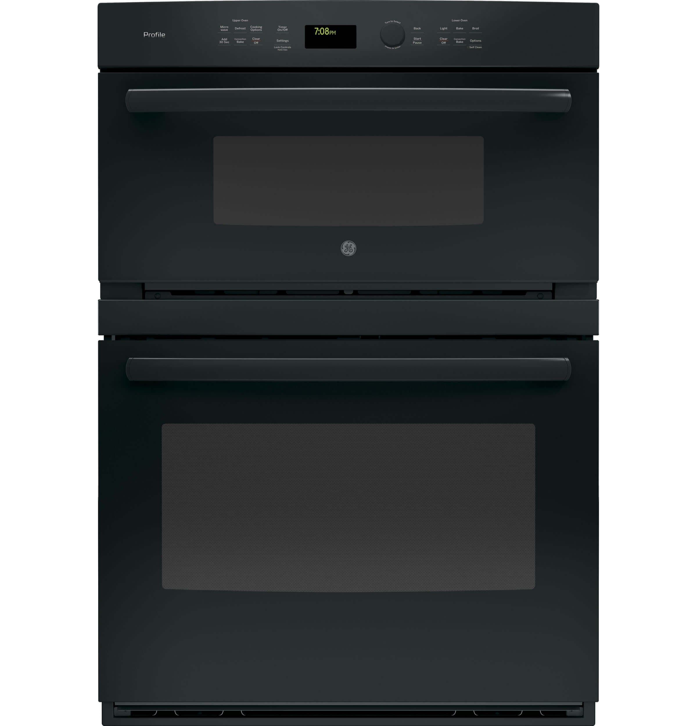 GE PT7800DHBB Electric Combination Wall Oven