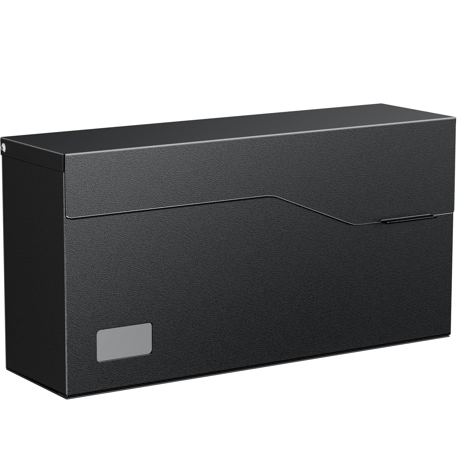 Uniclife Wall Mount Mailbox, Mailboxes for Outside, Large Metal Mail Box for House, Heavy Duty Modern Post Box Letters Drop Box for Outdoor Office Home, (No Locking Mechanism)