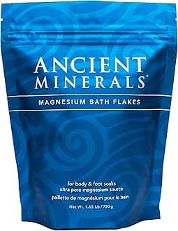 Magnesium Bath Flakes Single Use Pouch 1.65lbs