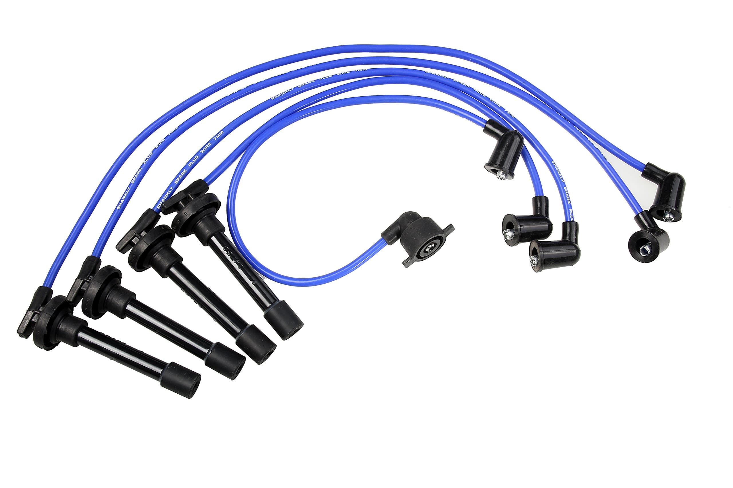 Premium Spark Plug Wire Set, Blue (Fits Certain Honda and Other Makes)