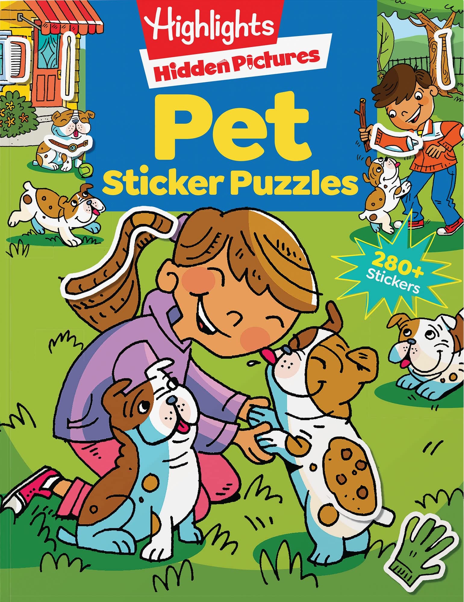 Hidden Pictures Pet Sticker Puzzles