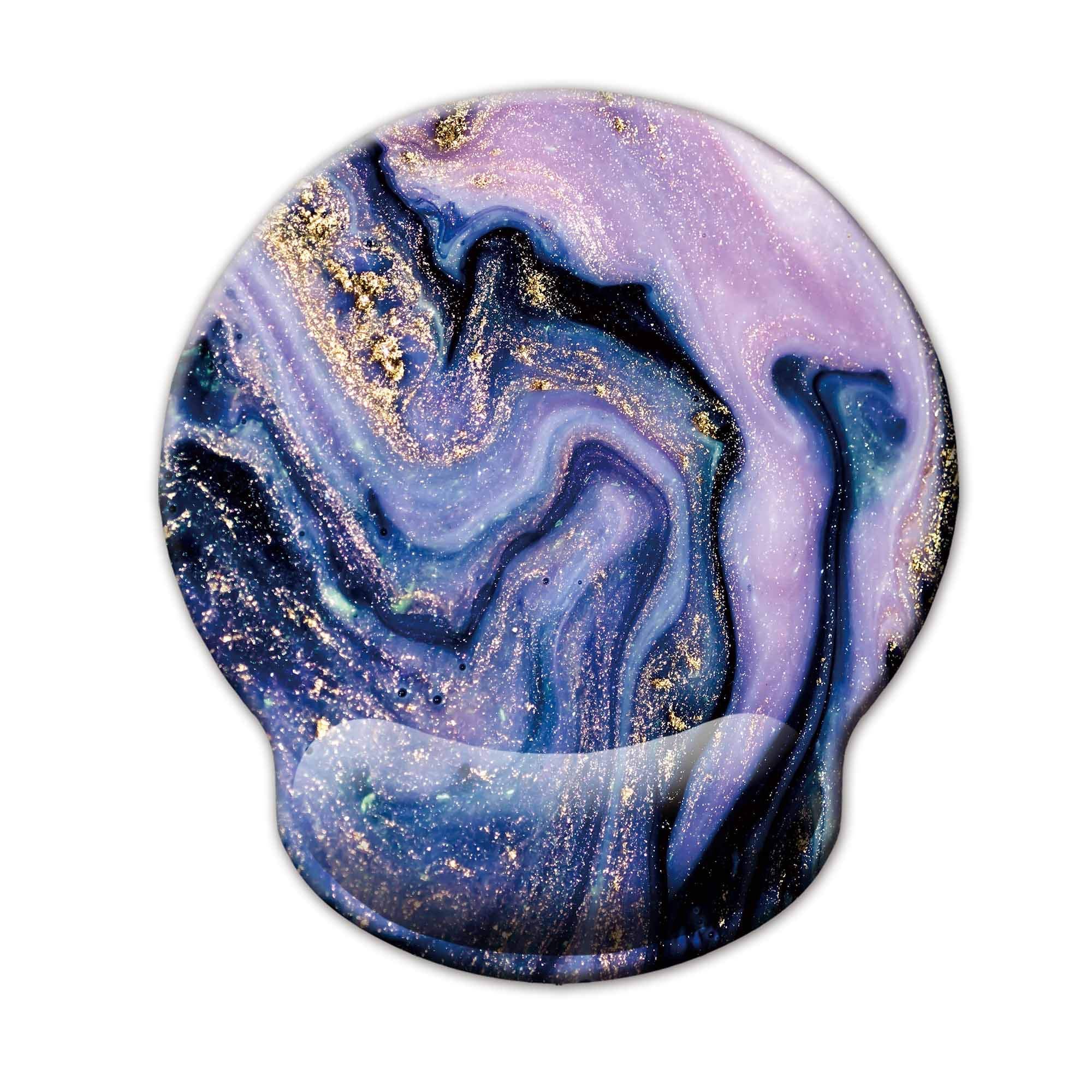 Ergonomic Mouse Pad with Wrist Support,Dooke Cute Wrist Pad with Non-Slip Rubber Base for Computer, Laptop, Home Office Gaming, Working, Easy Typing & Pain Relief Marble