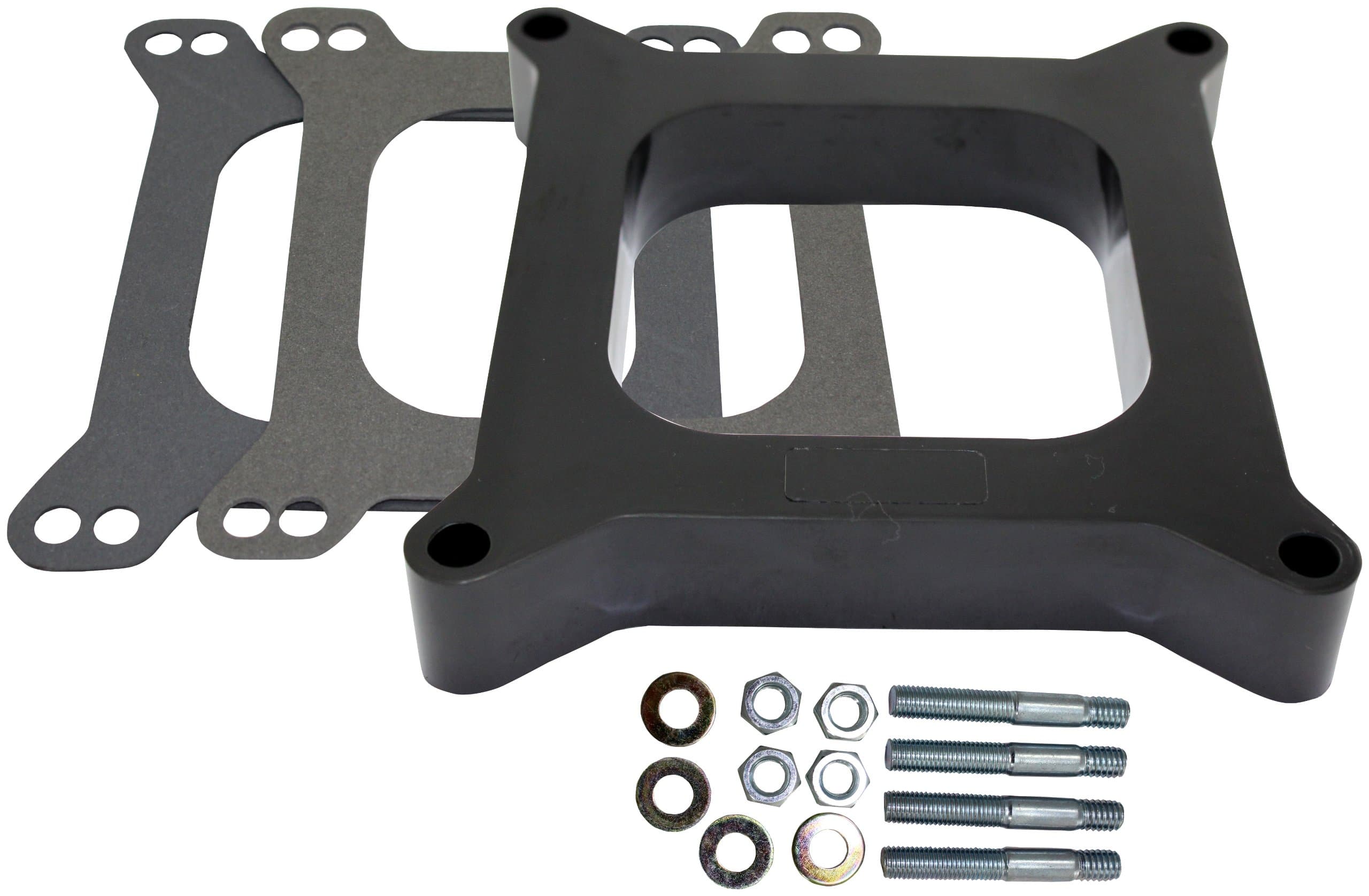 Mota Performance A40227 Carburetor Spacer Kit Open Plenum, 1" - Phenolic Resin