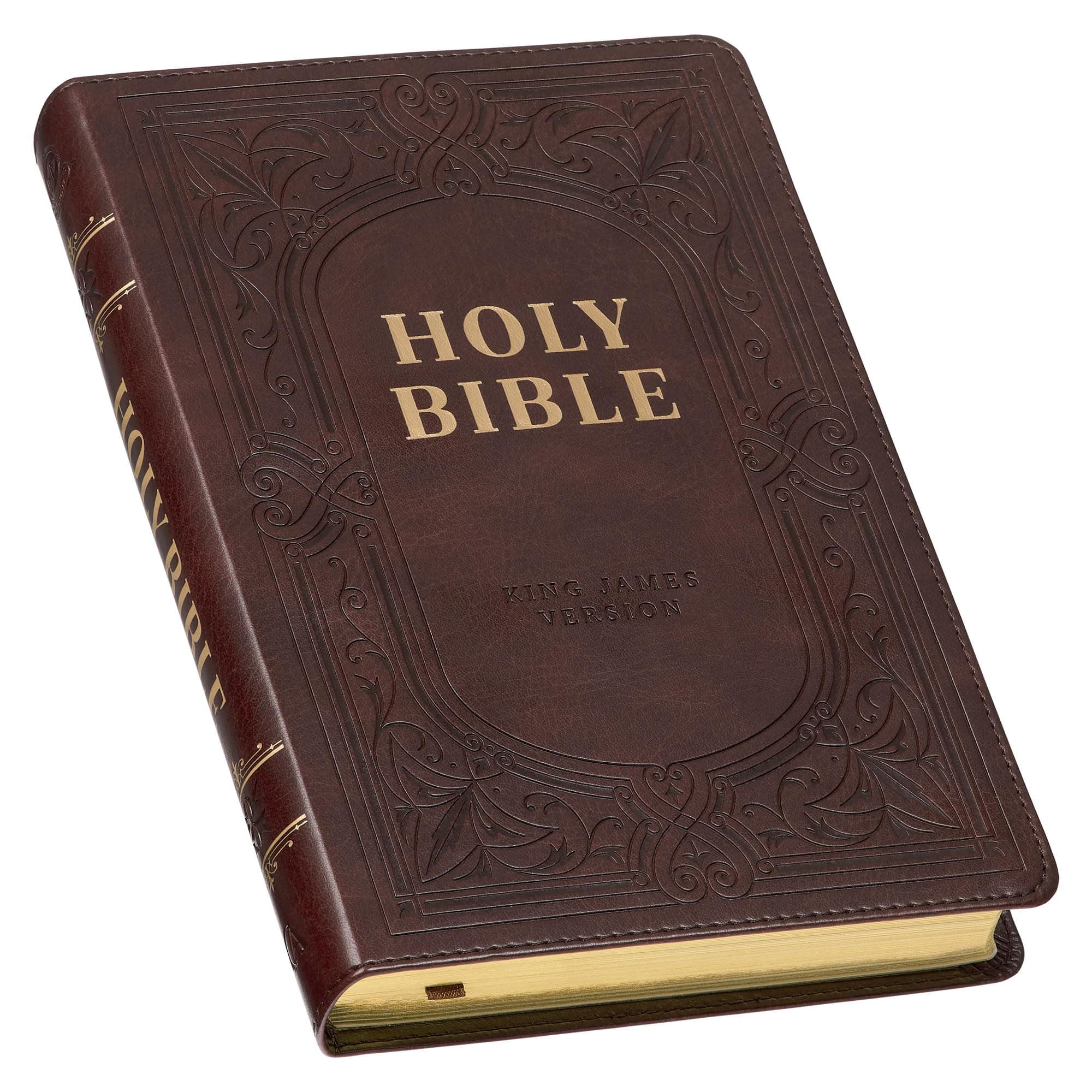 KJV Gift Edition Bible Dark Brown