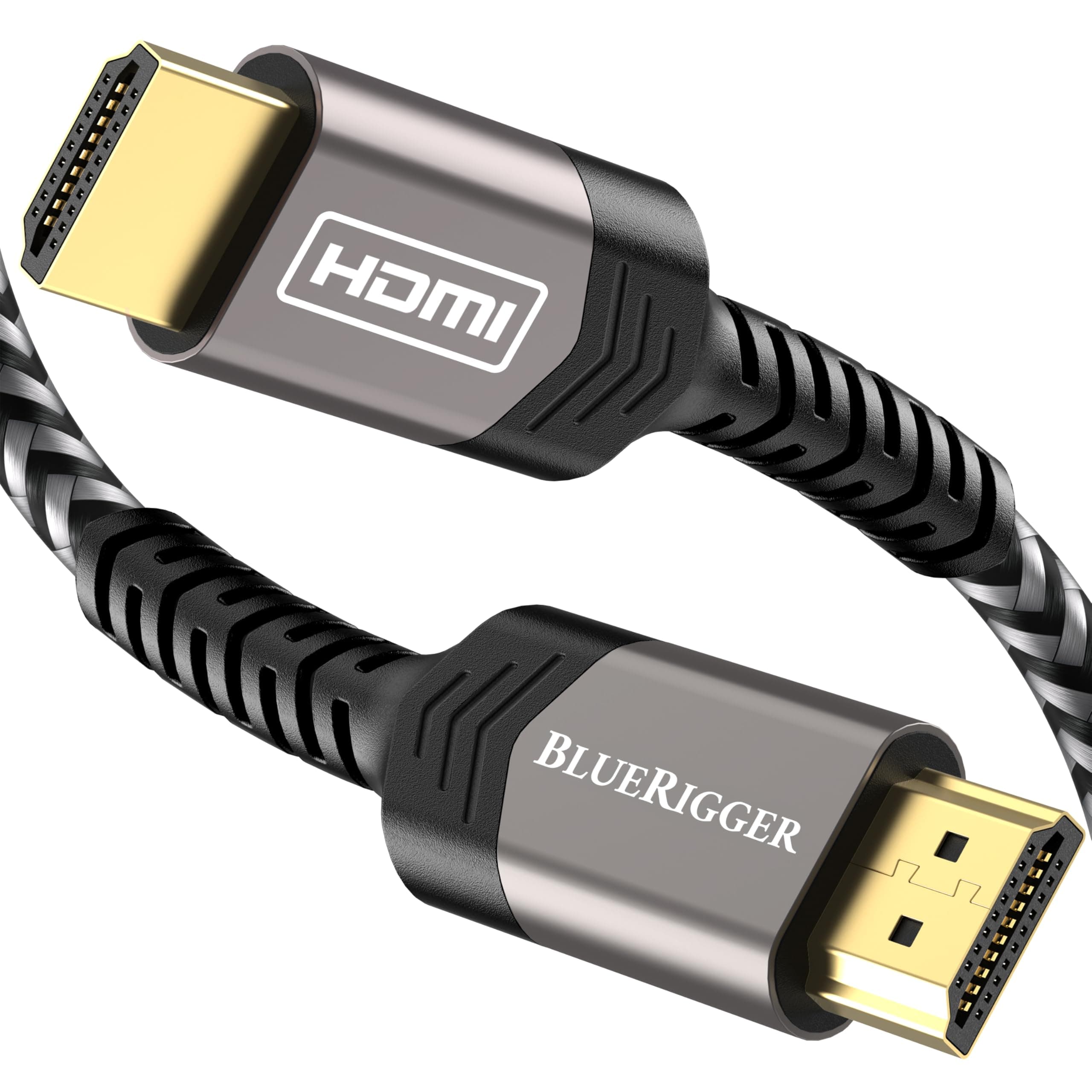 HDMI Cable 8K (3FT, 8K 60Hz HDR, High Speed 48Gbps, HDMI Braided Cord, eArc, HDCP 2.3) - Compatible with PS5, Xbox, Roku, Apple TV, HDTV, Blu-ray, PC