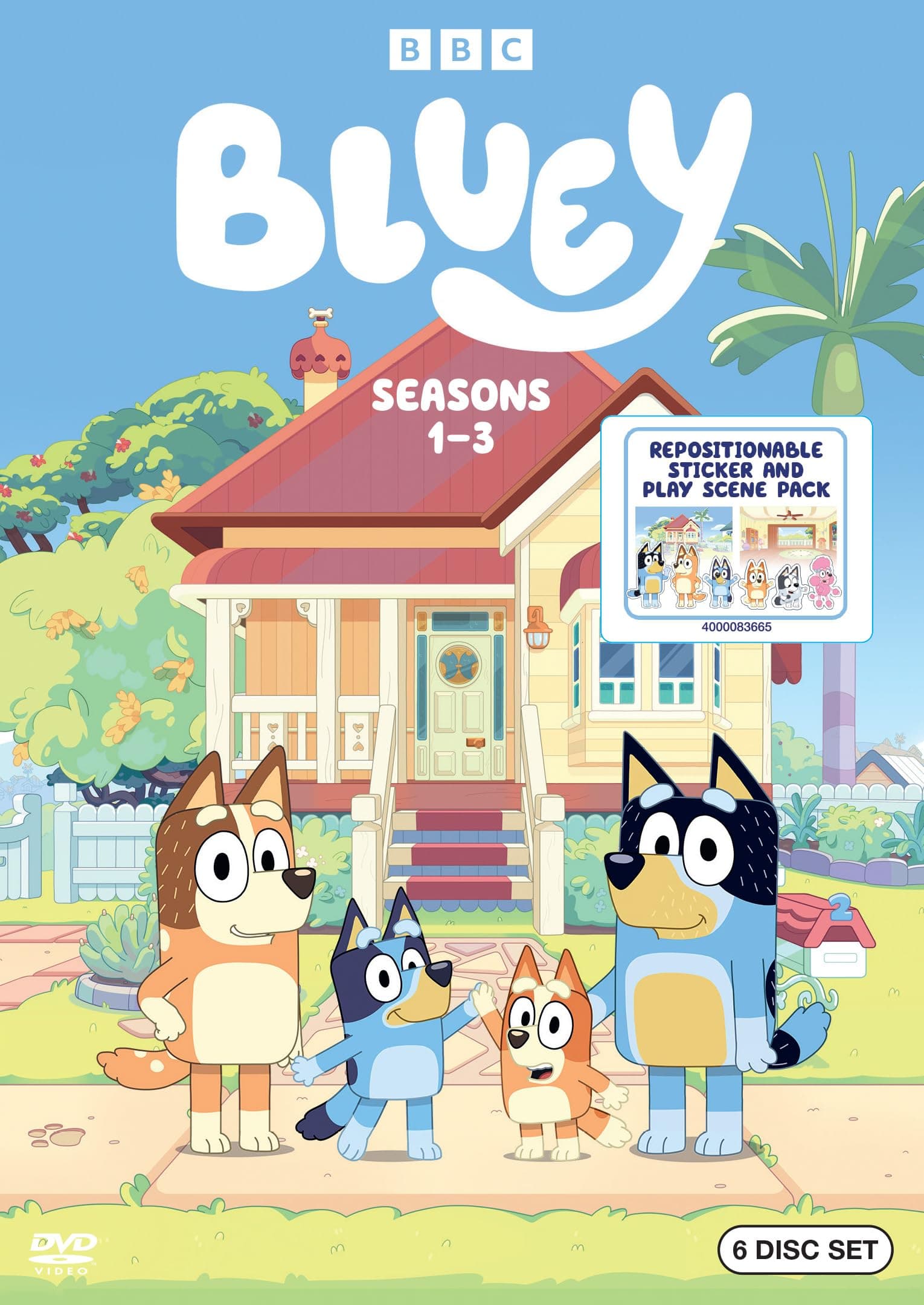 Bluey: Seasons 1-3 (DVD)