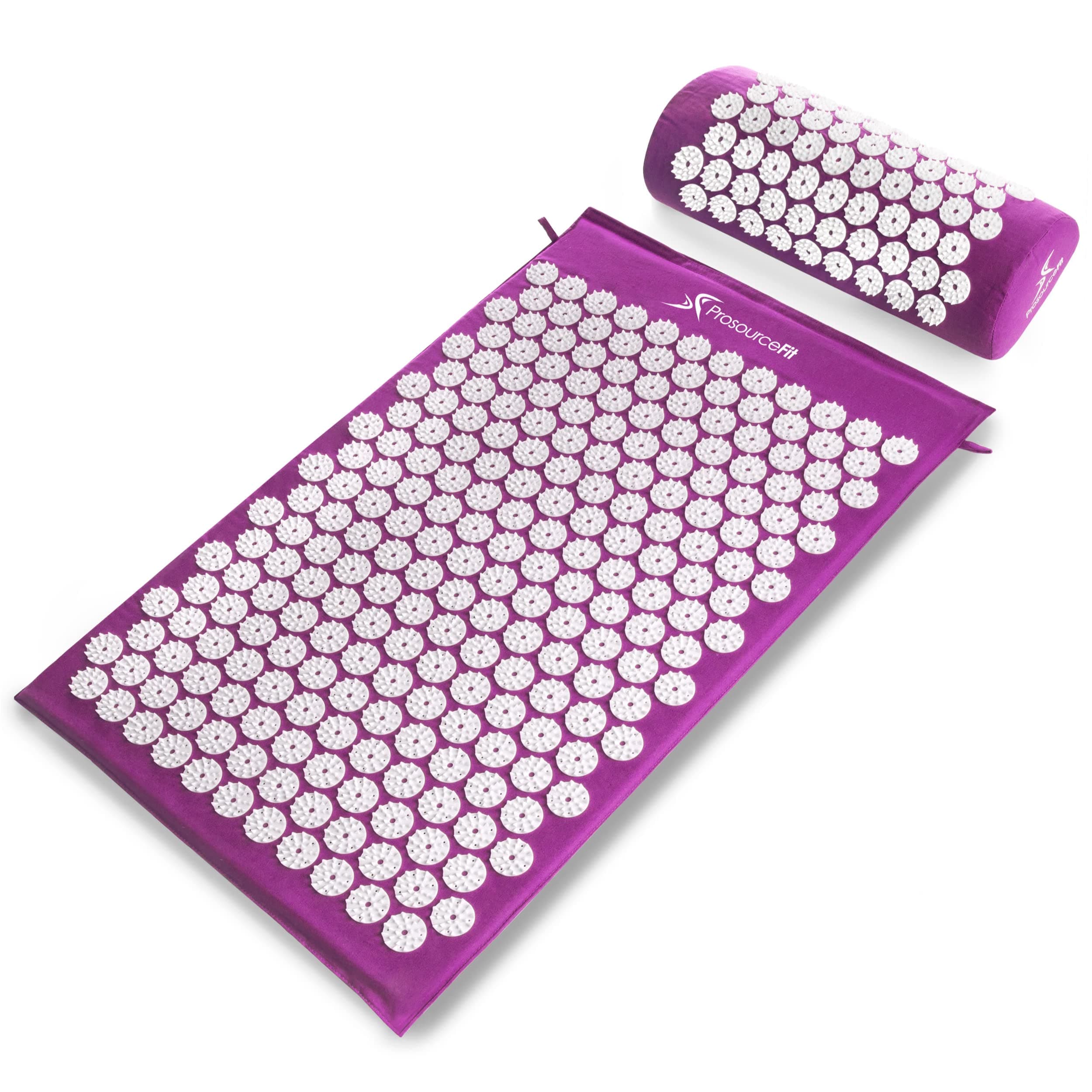 Acupressure Mat and Pillow Set for Back/Neck Pain Relief and Muscle Relaxation
