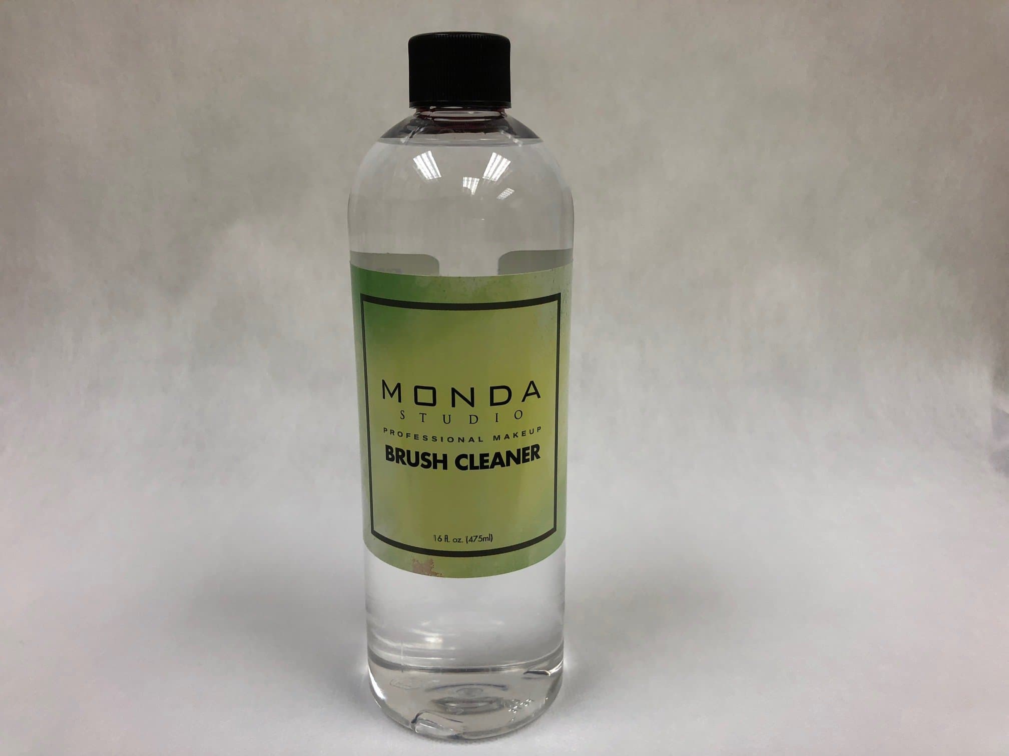 Makeup Brush Cleaner Solution Professional by Monda Studio (16oz)